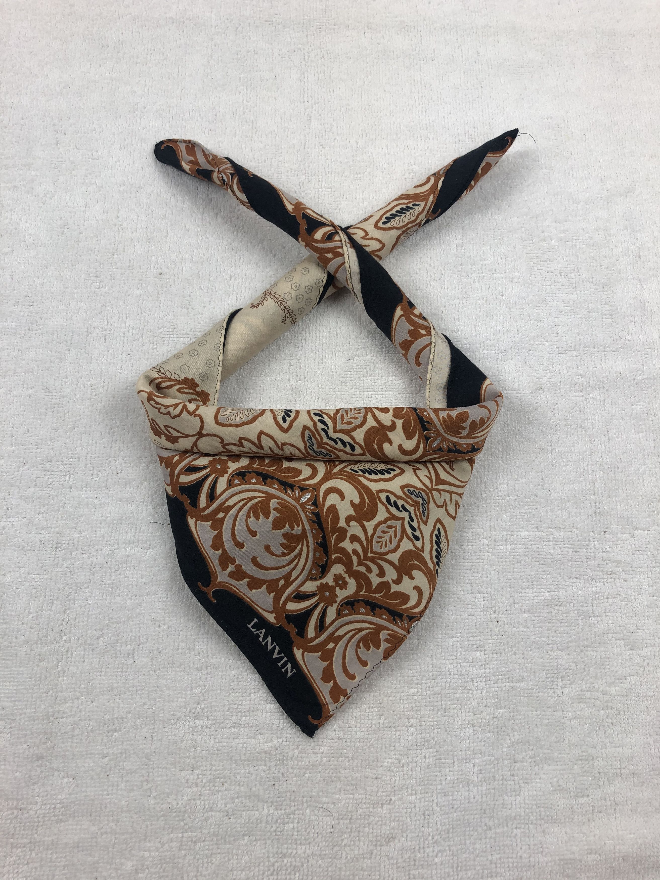 Lanvin × Vintage Lanvin Handkerchief / Bandana / Neckerchief Size ONE SIZE - 1 Thumbnail