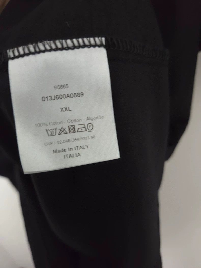 Dior Dior CD Embroidered Short Sleeve T-2505 Size US XXL / EU 58 / 5 - 4 Thumbnail