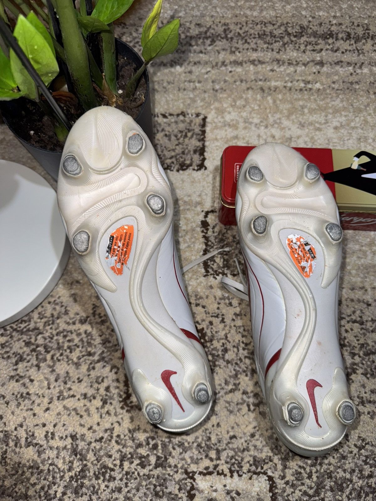 Nike Nike Mercurial Vapor II SG Made In Italy Football Boots 2005 Size US 11.5 / EU 44-45 - 4 Thumbnail