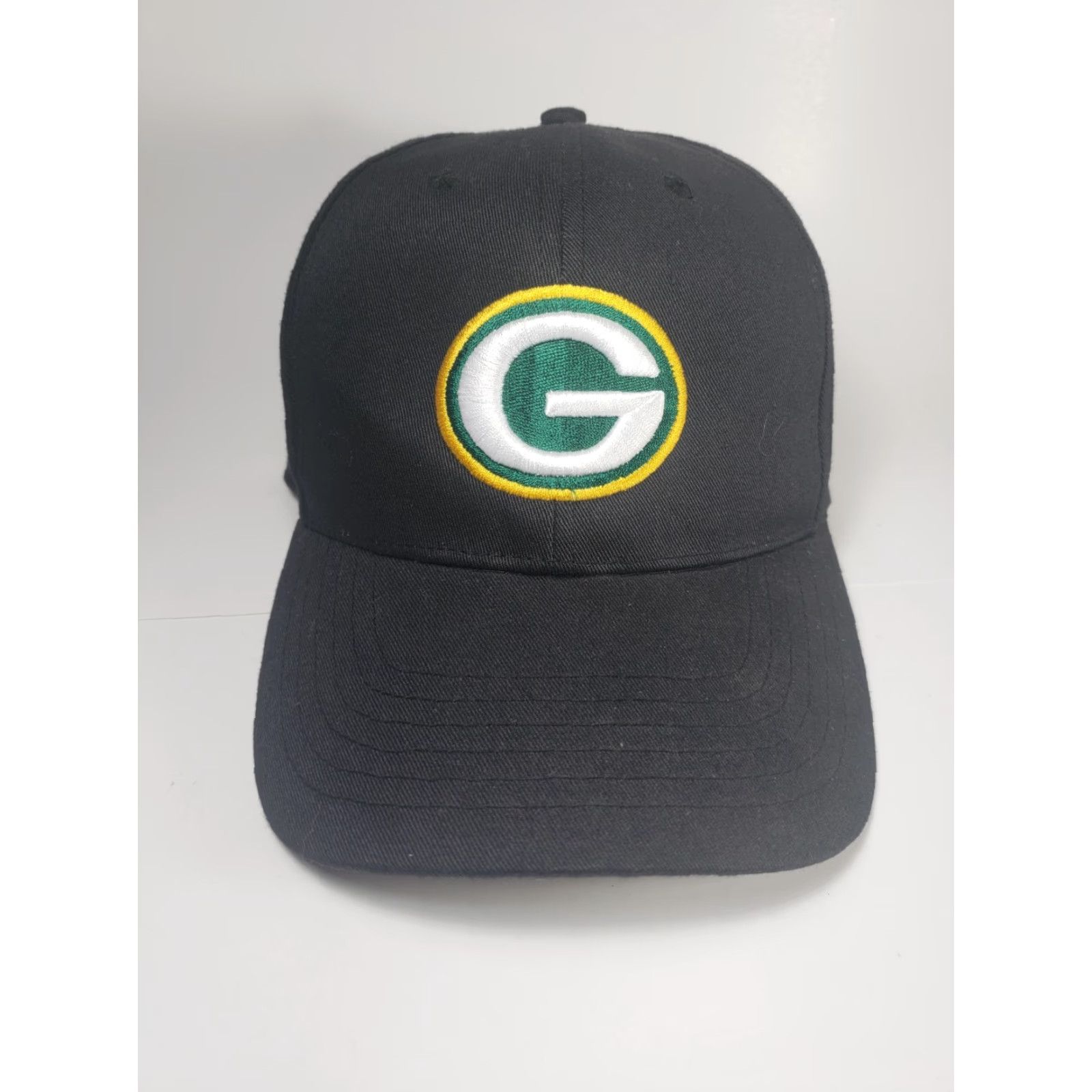 NFL VINTAGE NFL Black Greenbay Packers Baseball Cap Hat Reebok Size ONE SIZE - 2 Thumbnail