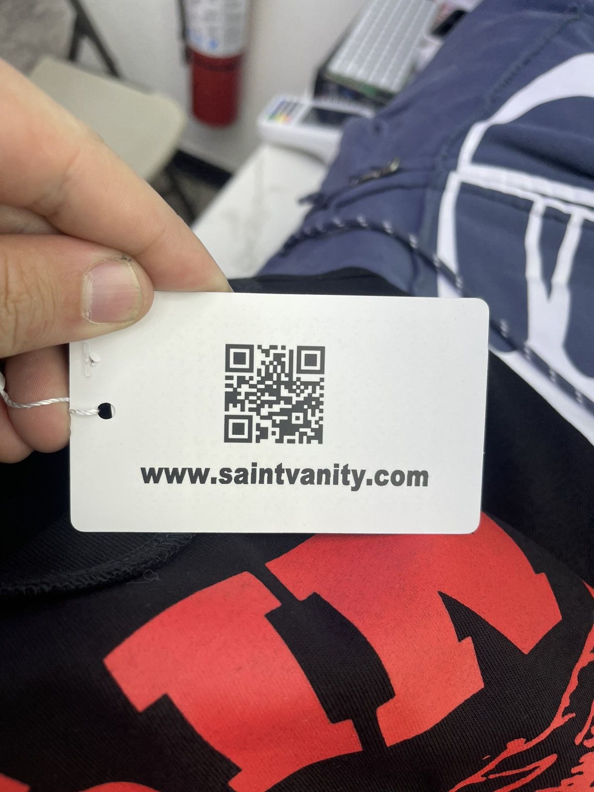Saint Vanity Saint Vanity tee (black/red) Size US S / EU 44-46 / 1 - 4 Thumbnail