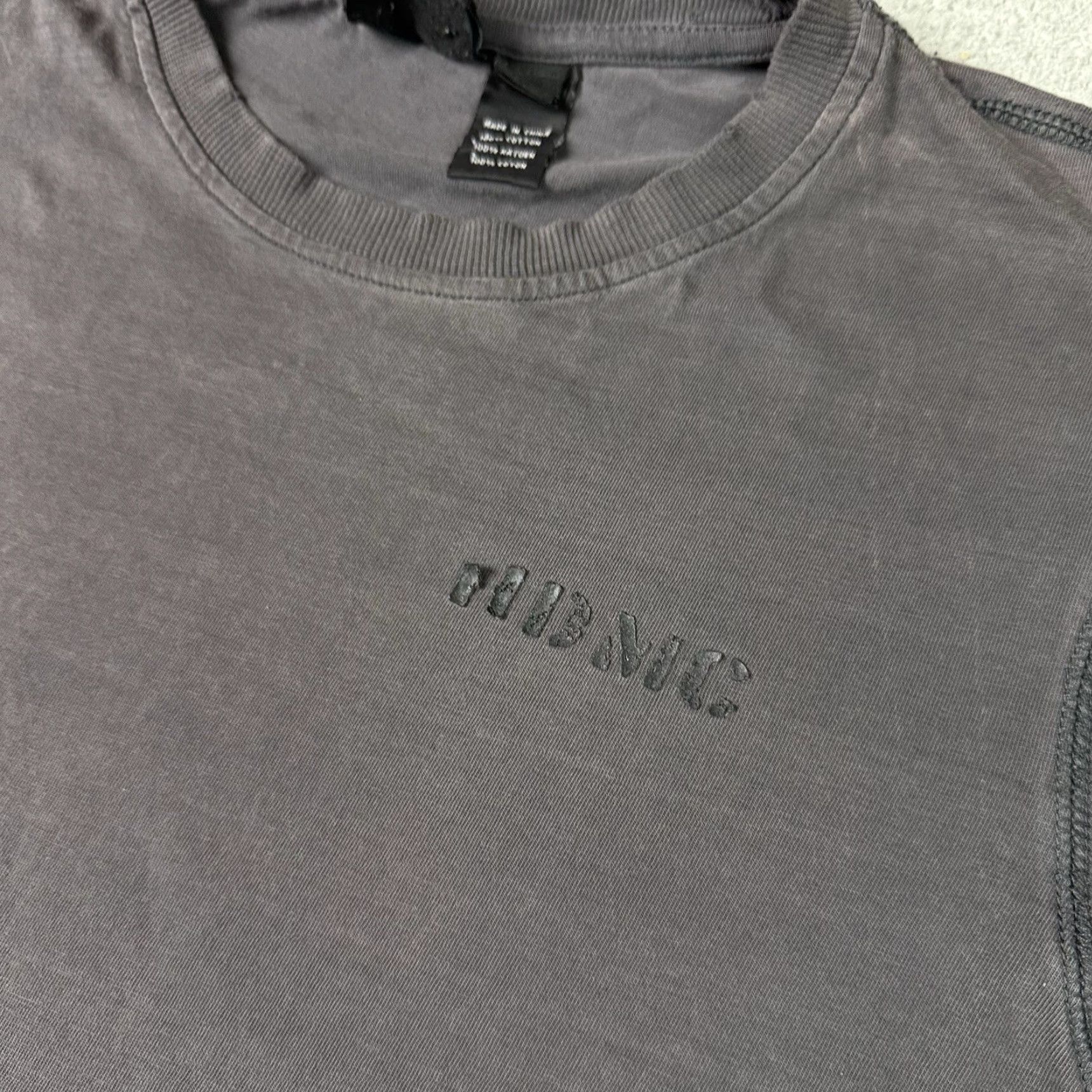 Harley Davidson Harley-Davidson Shirt Mens Large Gray Long Sleeve HDMC Y2K Biker Distressed Tee Size US L / EU 52-54 / 3 - 6 Thumbnail