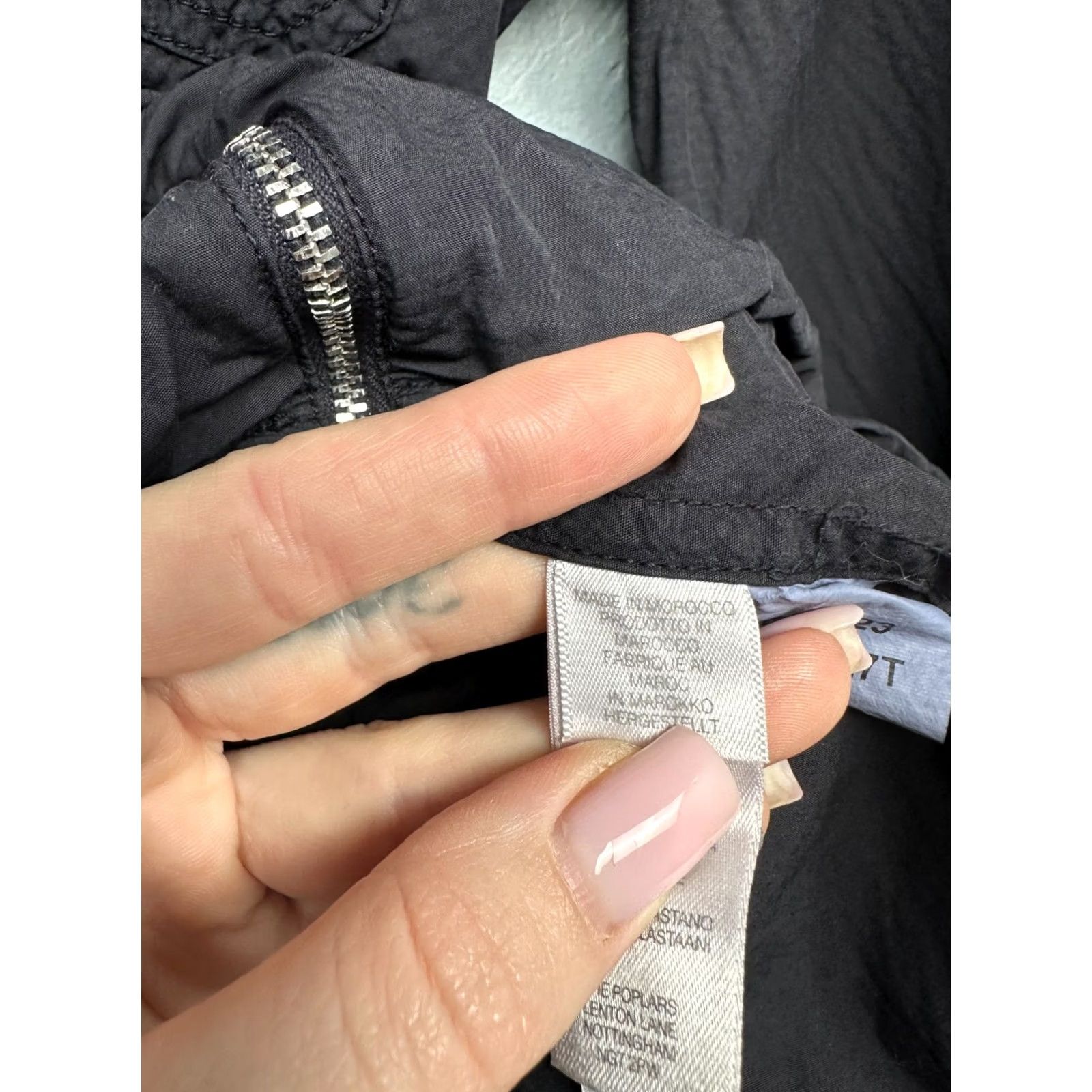 Paul Smith Paul Smith Mens Overshirt Jacket S Black Zip Front Windbreaker Collared Cotton Shirt Jacket Mens Regular Size S Size US S / EU 44-46 / 1 - 6 Thumbnail