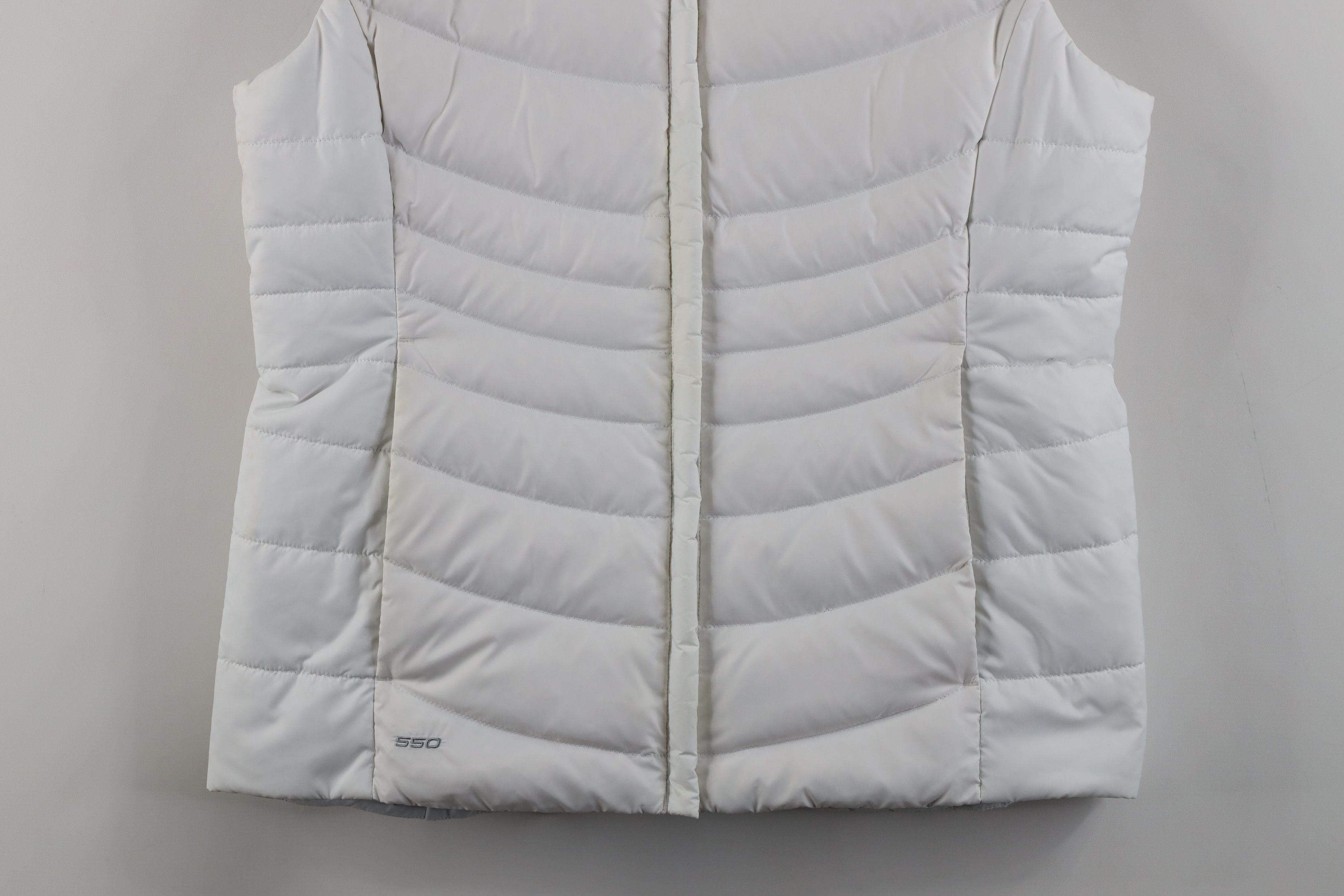 The North Face × Vintage The North Face II 550 Down Fill Puffer Vest Jacket White Size M / US 6-8 / IT 42-44 - 3 Thumbnail