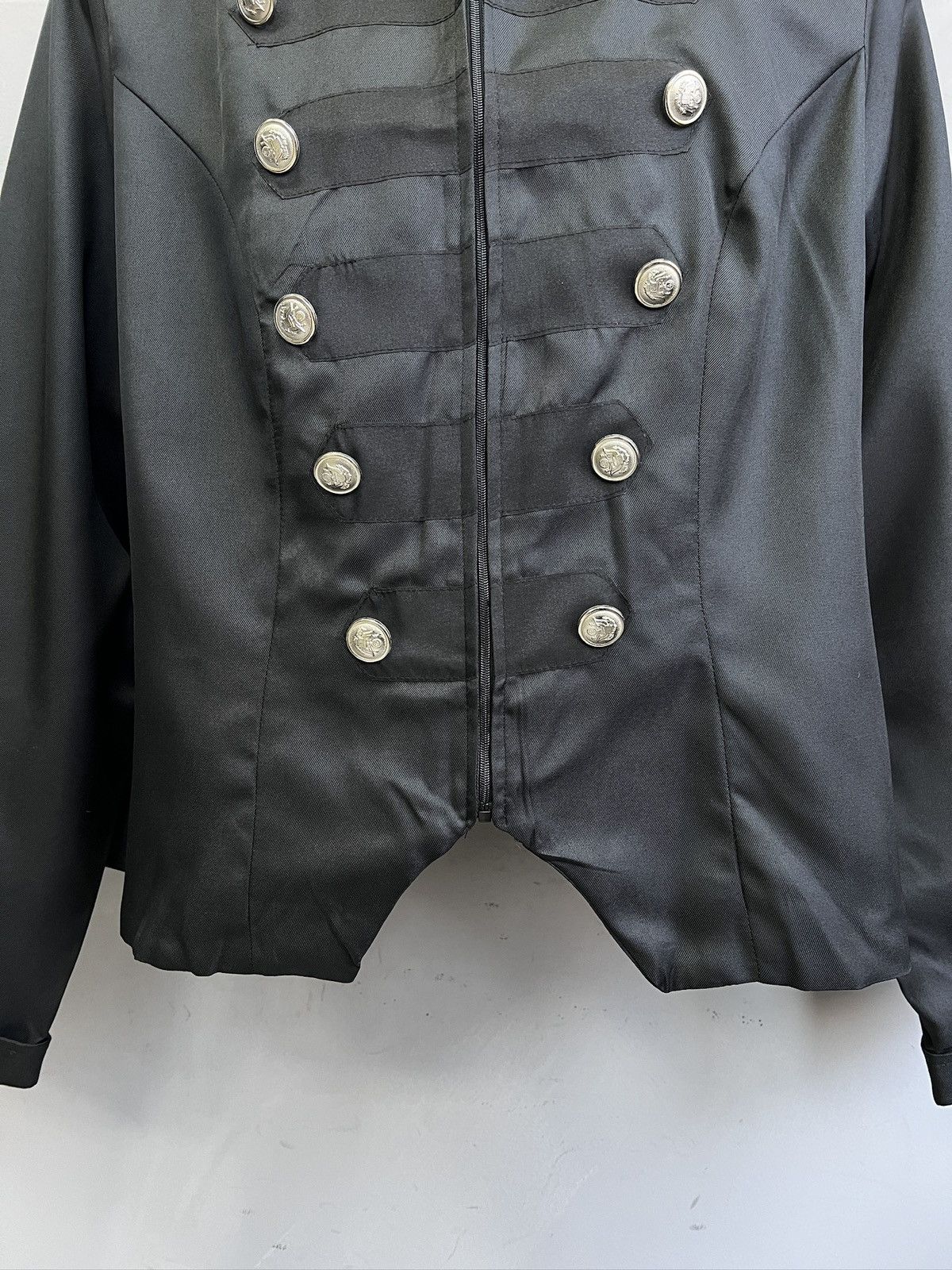 Hysteric Glamour Napoleon silk jacket Hussar cropped blazer Rick Owen’s y2k Size US L / EU 52-54 / 3 - 4 Thumbnail