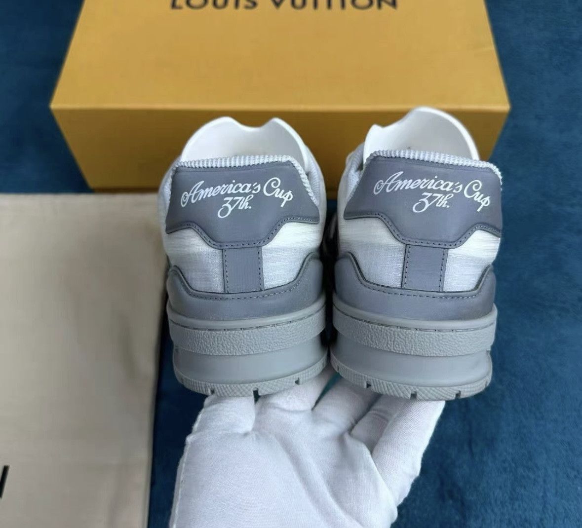 Louis Vuitton Lv Trainer Limited Edition Soft Insole Sneakers Size US 9 / EU 42 - 4 Thumbnail