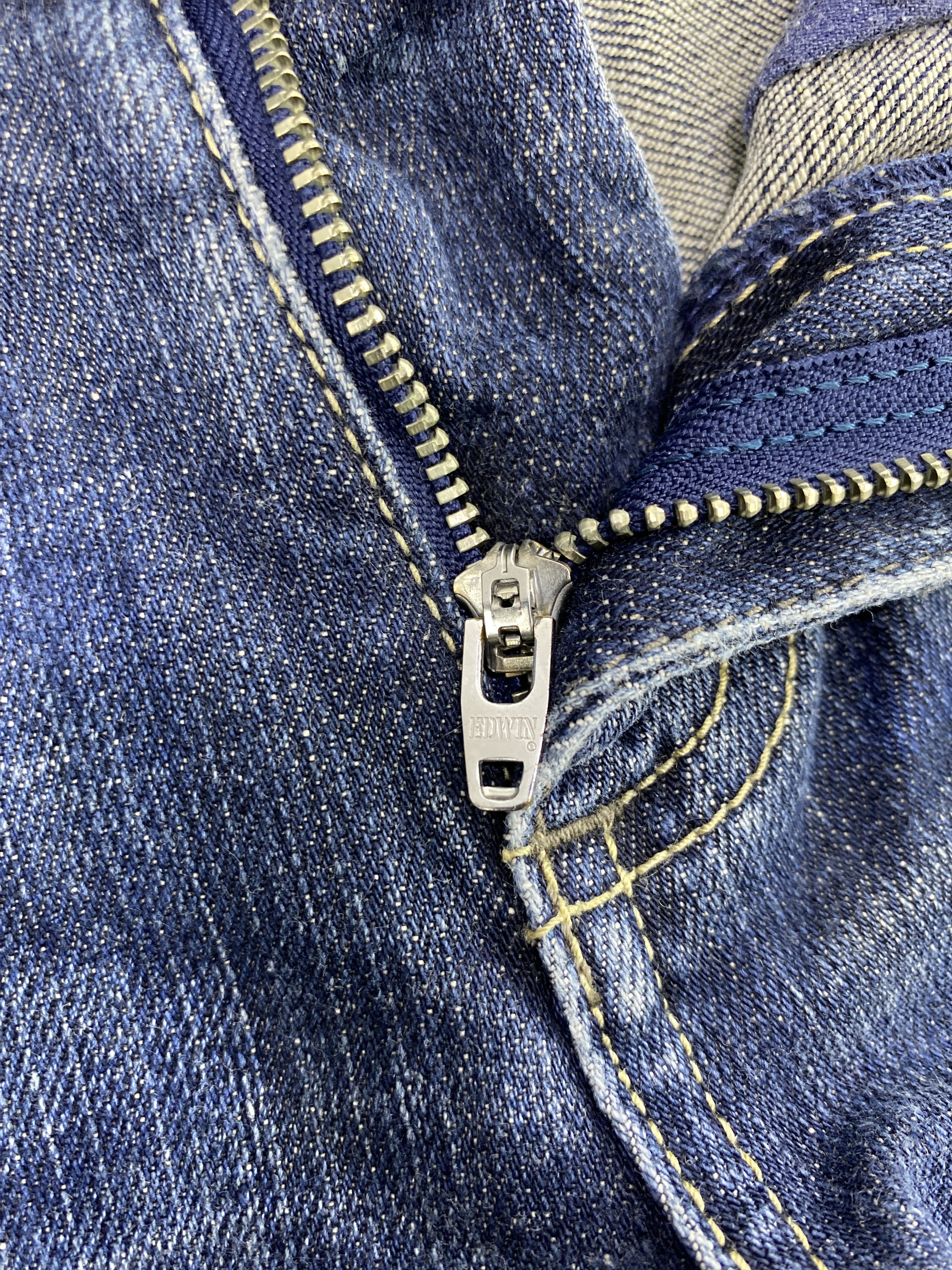 Japanese Brand Vienus Jean by Something Edwin Blue Wash Jeans - J1077 Size 27" / US 4 / IT 40 - 8 Thumbnail