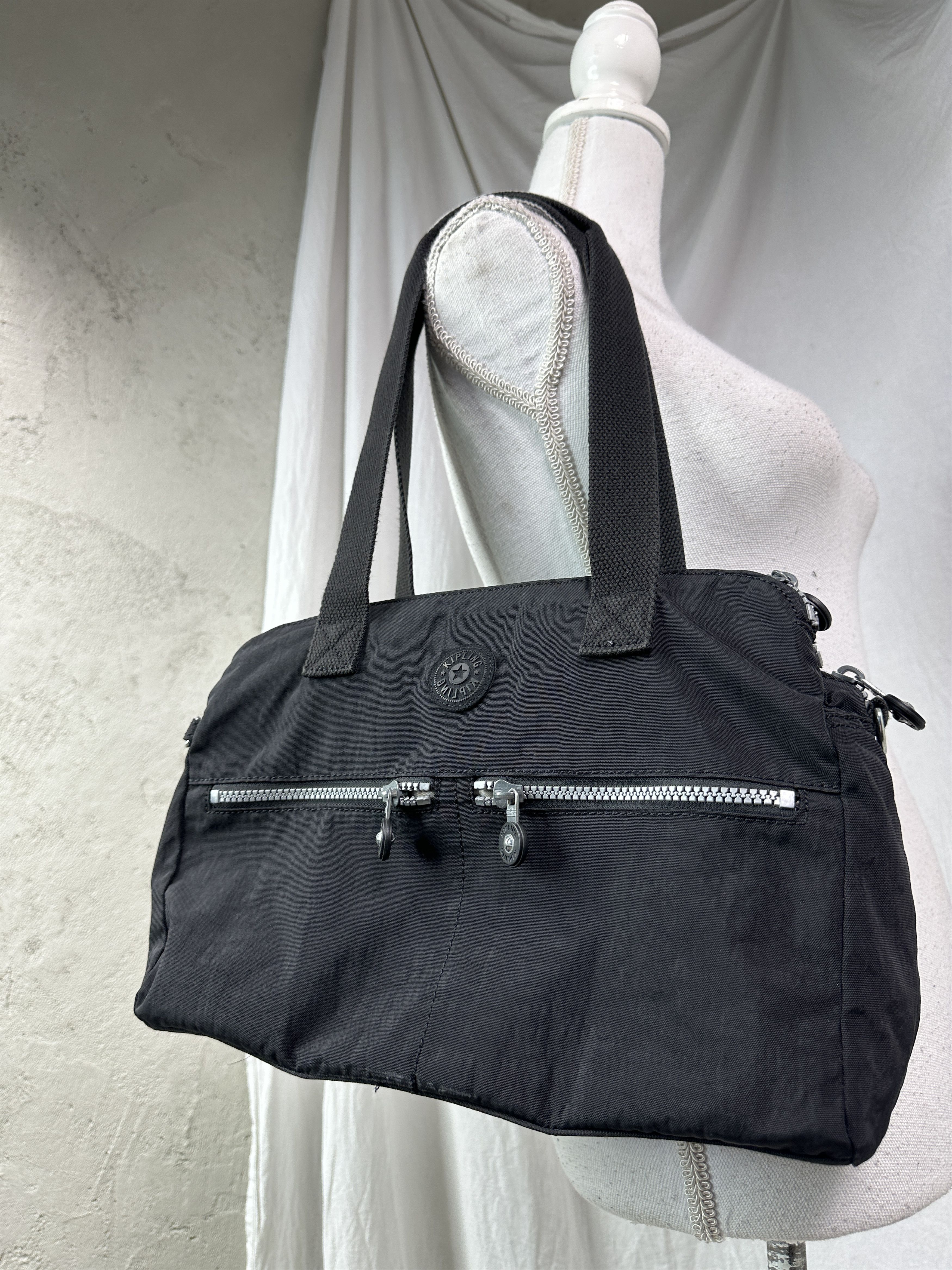 Vintage Vintage Gorpcore Nylon Kipling Bag Y2K Size ONE SIZE - 1 Thumbnail