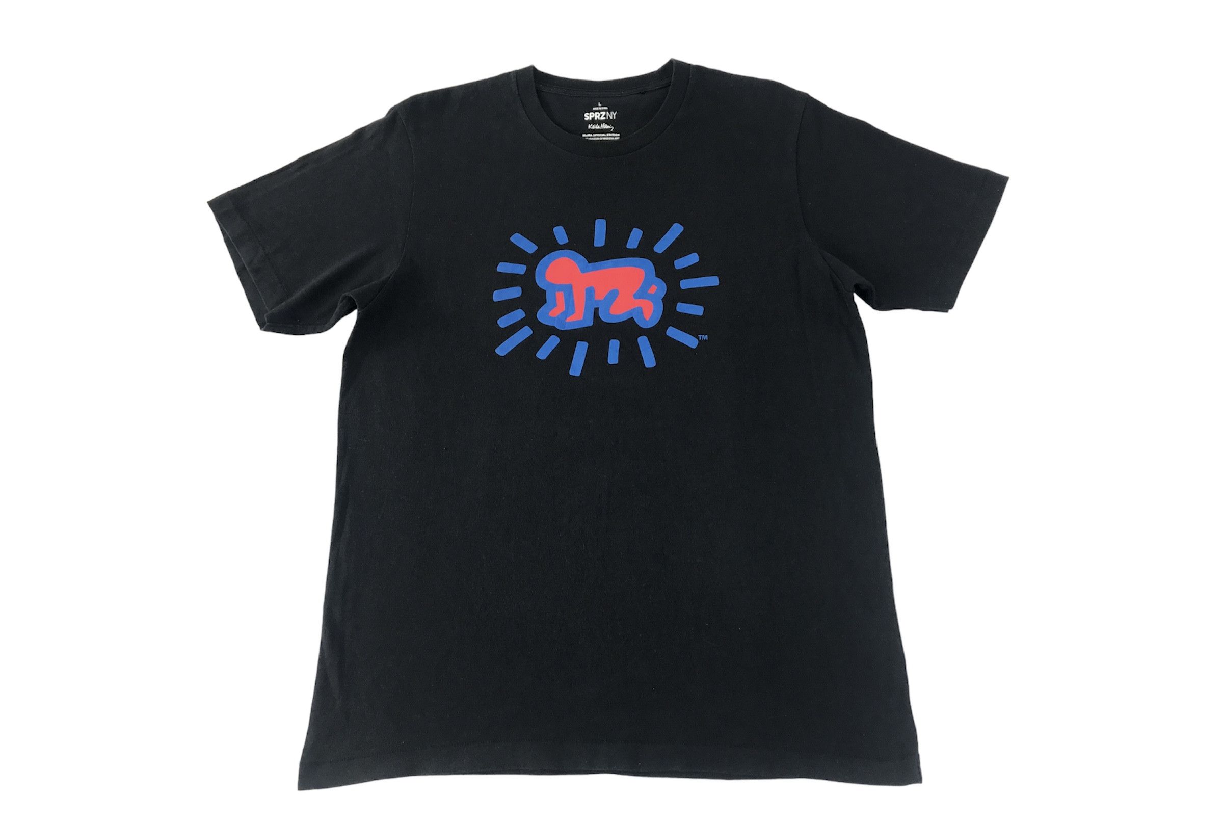 image of Sprzny Keith Haring Moma Special Edition Uniqlo in Black, Men's (Size Medium)