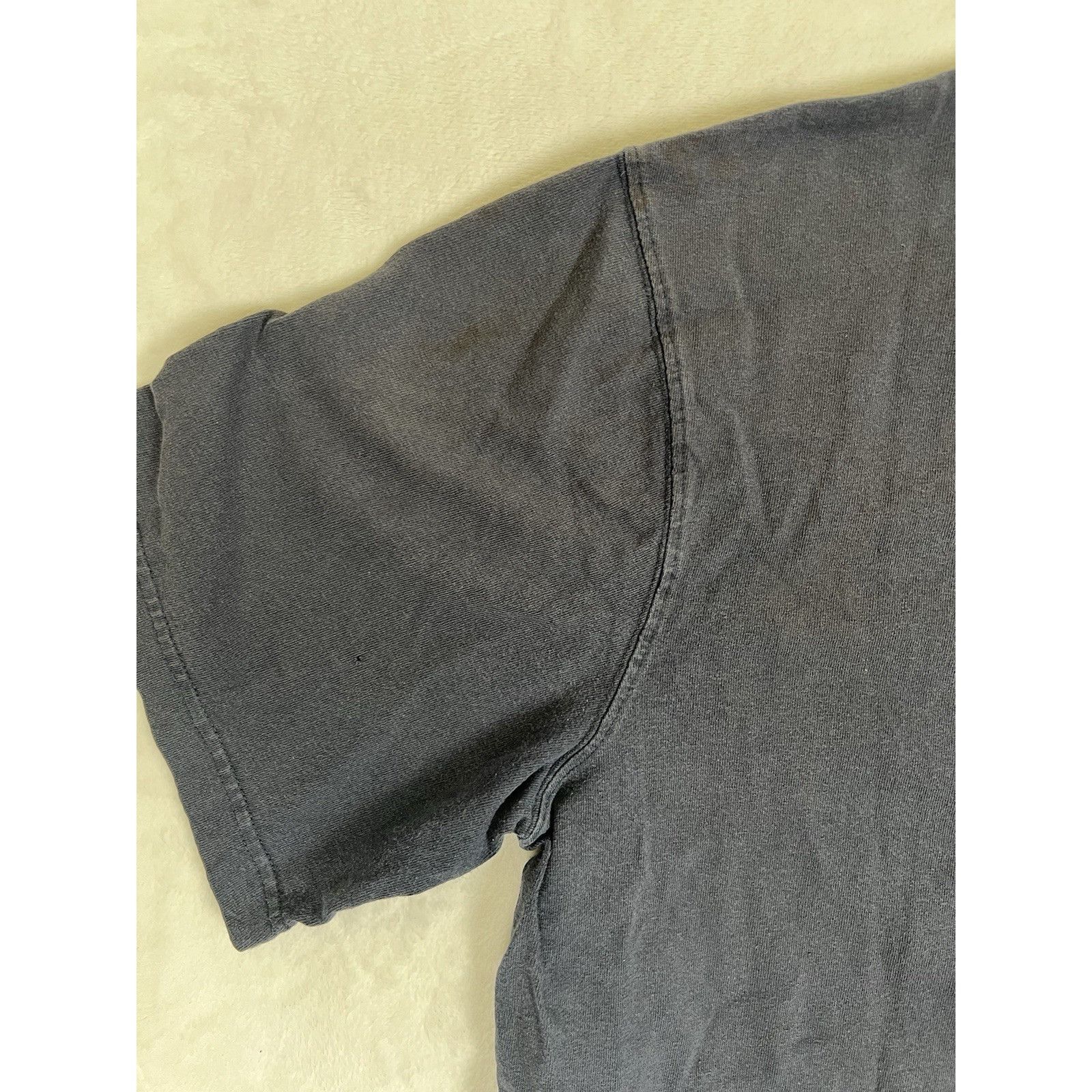 Carhartt Vintage Carhartt T-Shirt Size 2XL Navy Blue Spell Out Staine Size US XXL / EU 58 / 5 - 10 Thumbnail