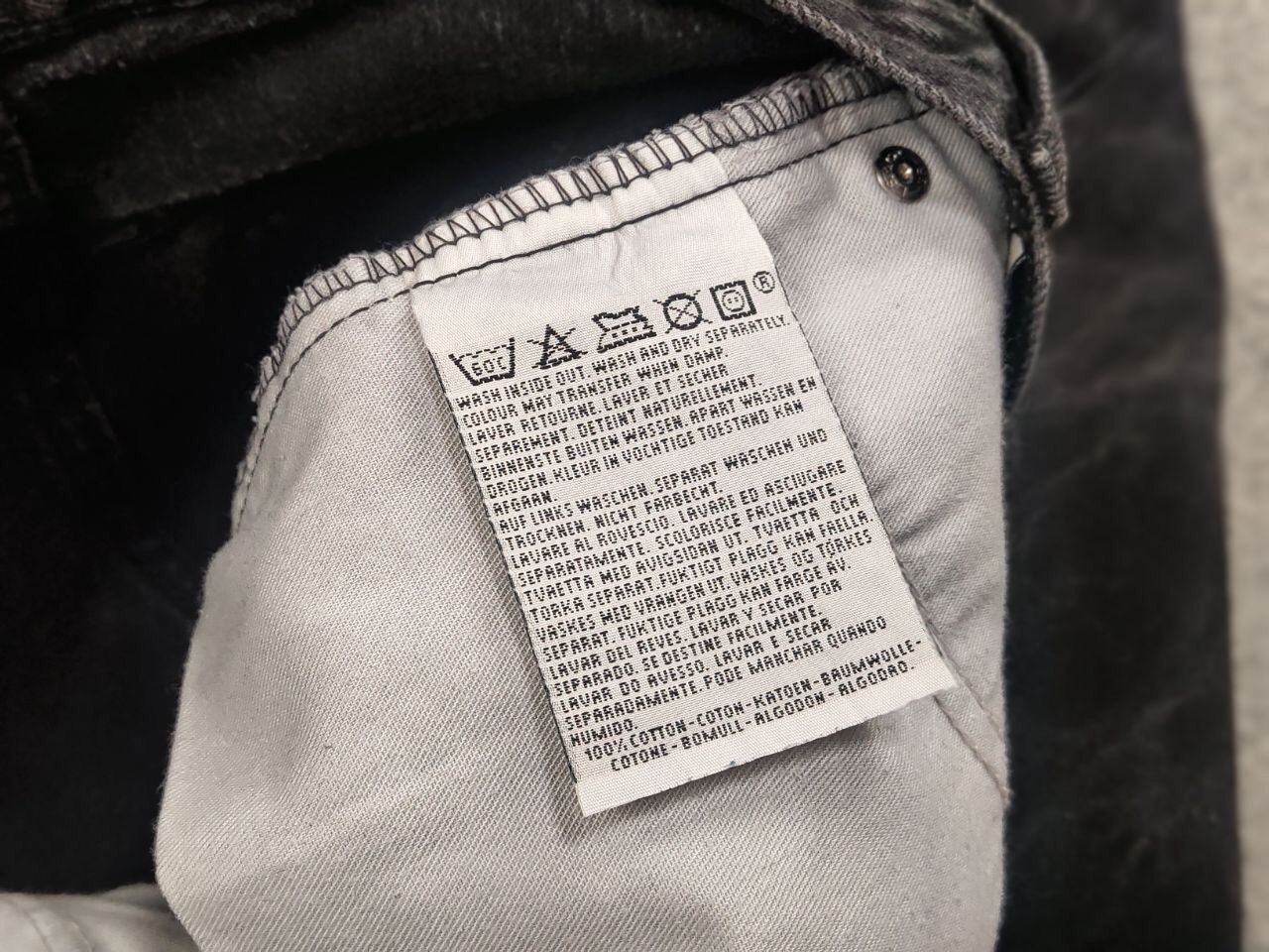 Levi's Vintage 90's Levis 615 fit Guide Faded Black Denim Jeans Size US 30 / EU 46 - 19 Thumbnail