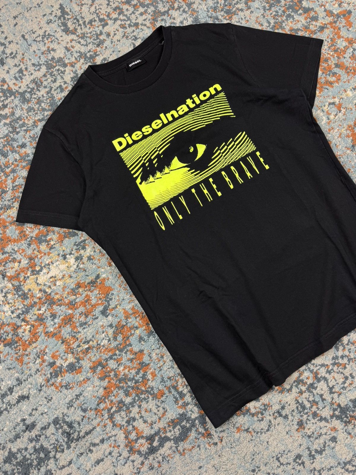 Diesel × Vintage Diesel dieselnation only the brave rave style graphic tee Size US M / EU 48-50 / 2 - 2 Thumbnail