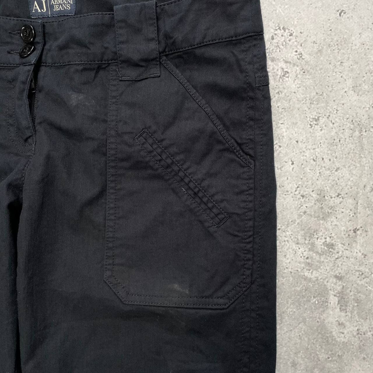 Armani Armani Jeans Flared Bootcut Pants Women’s Black Size 28 Size 28" / US 6 / IT 42 - 8 Thumbnail
