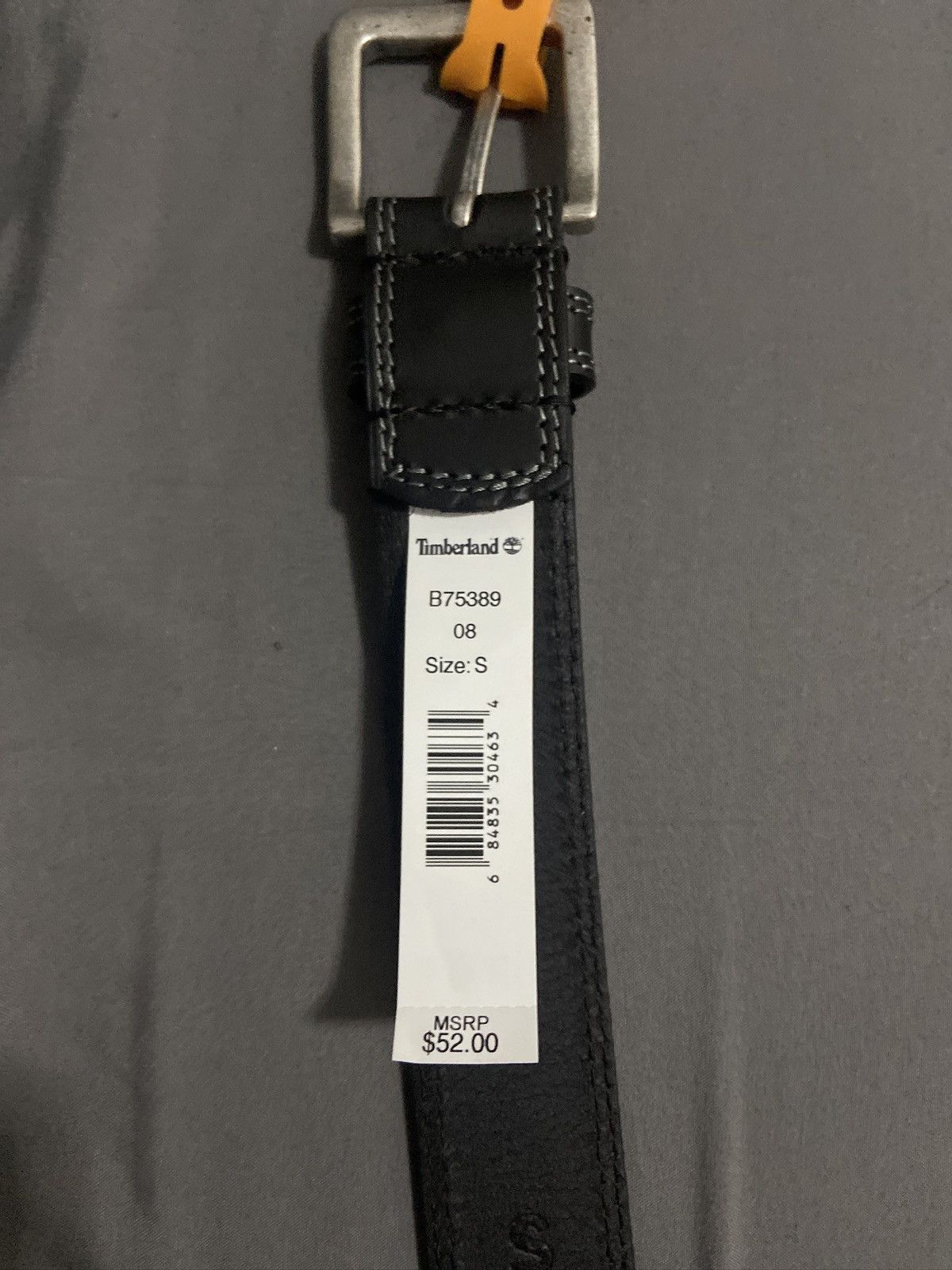 Timberland Black timberland belt Size 32 - 3 Thumbnail