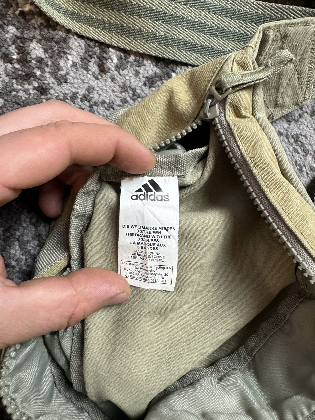 Adidas × Vintage Vintage Y2K Adidas Military Style Active Belt Bag Size ONE SIZE - 6 Thumbnail