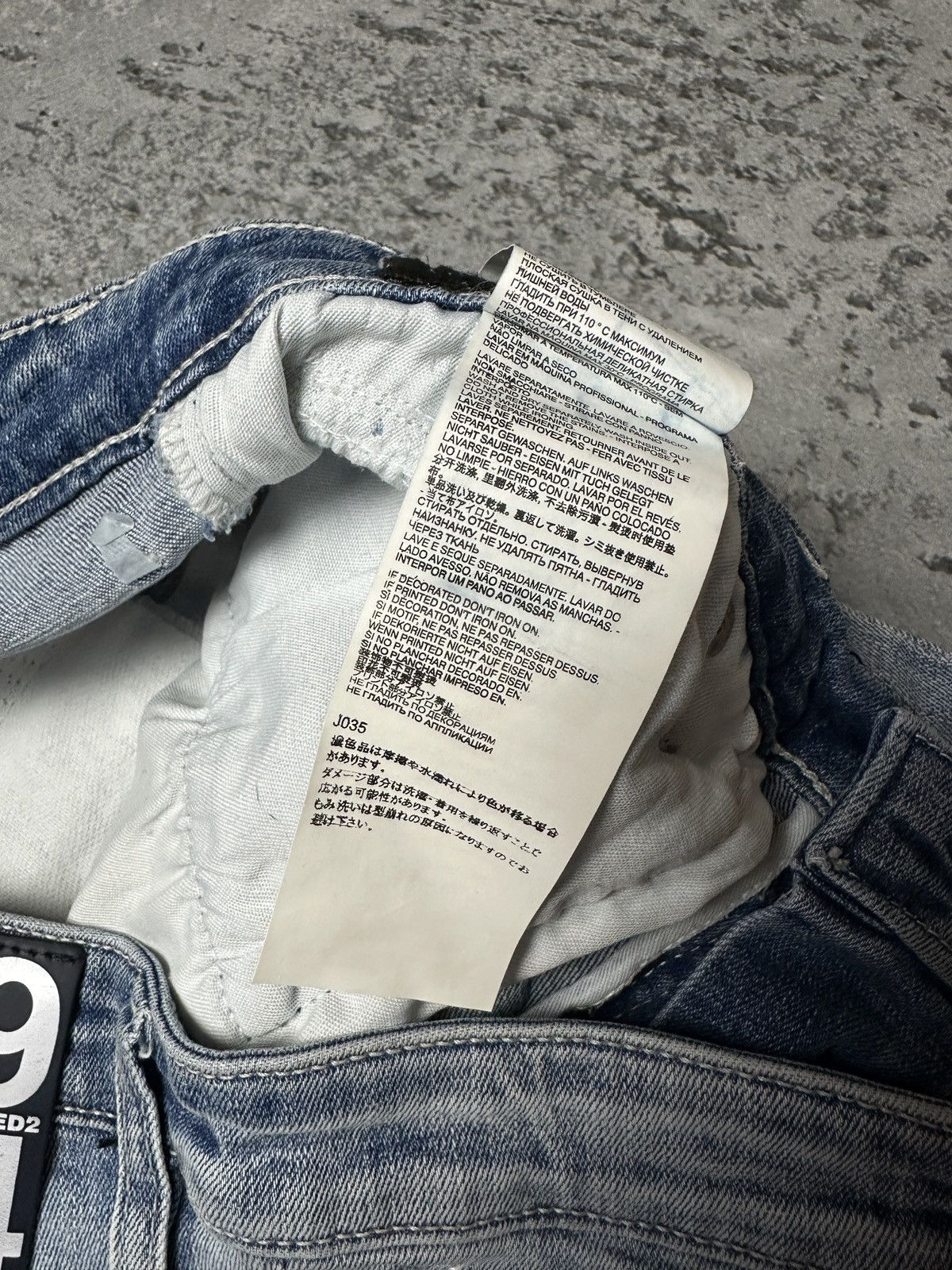 Dsquared2 Dsquared2 1964 Distressed Skater Jeans Luxury Pants y2k 00s Size US 32 / EU 48 - 18 Thumbnail