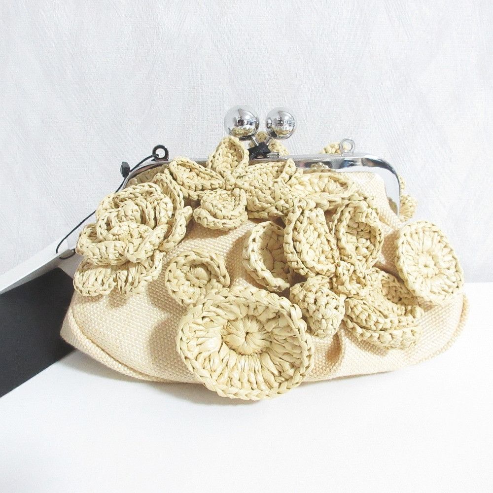 Max Mara Max Mara Max Mara Weekend WKACOMUNE Pasticcino Flower Small 2way Shoulder Bag Textile Shoulder Bag DUTY FREE for USA Size ONE SIZE - 1 Thumbnail