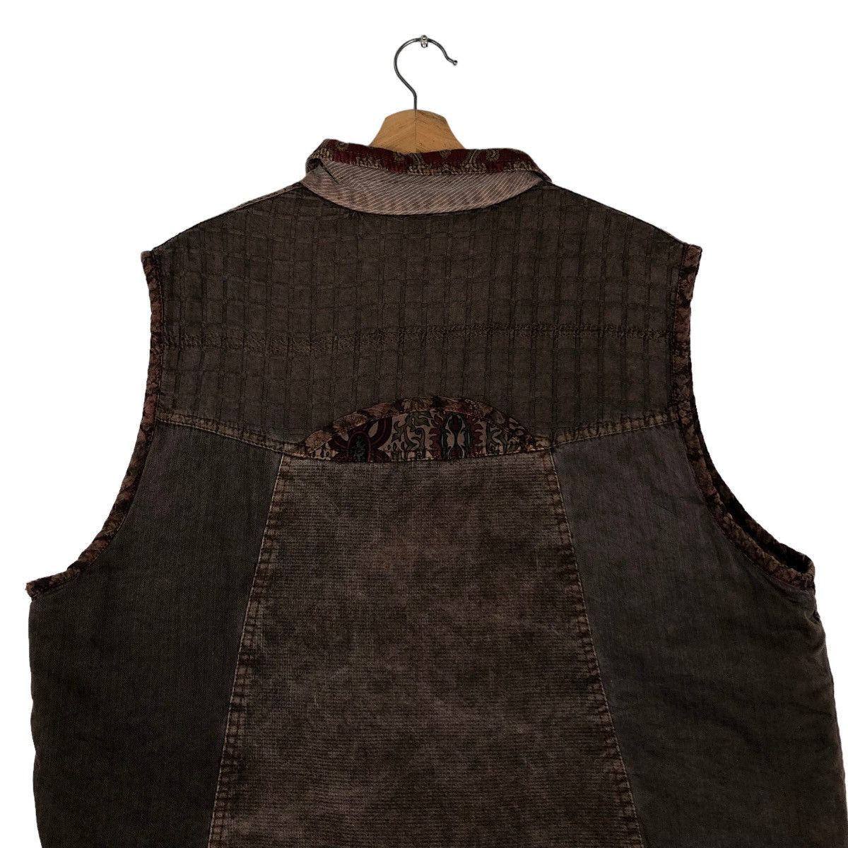 Japanese Brand 🔥90’s Vintage Vest Native Navajo Aztec Design Kapital Size US M / EU 48-50 / 2 - 9 Thumbnail
