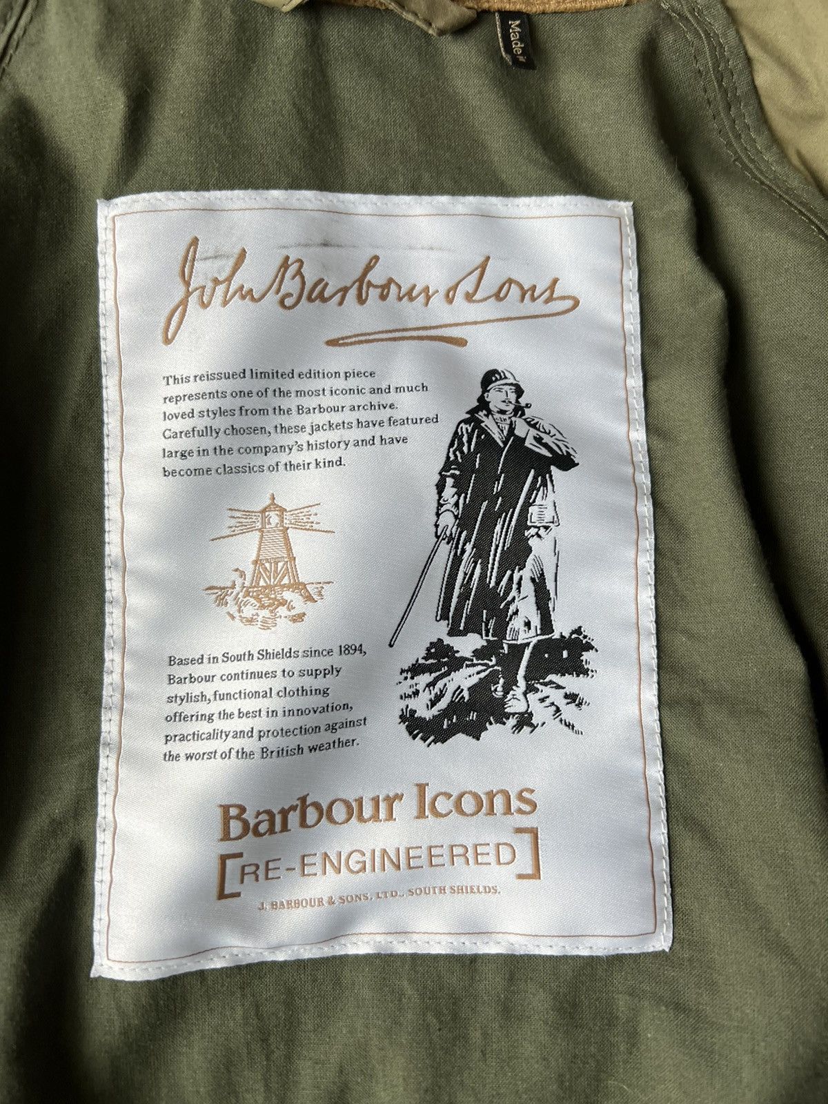 Barbour Barbour Icons Bedale Casual Jacket Sz Small Size US S / EU 44-46 / 1 - 3 Thumbnail