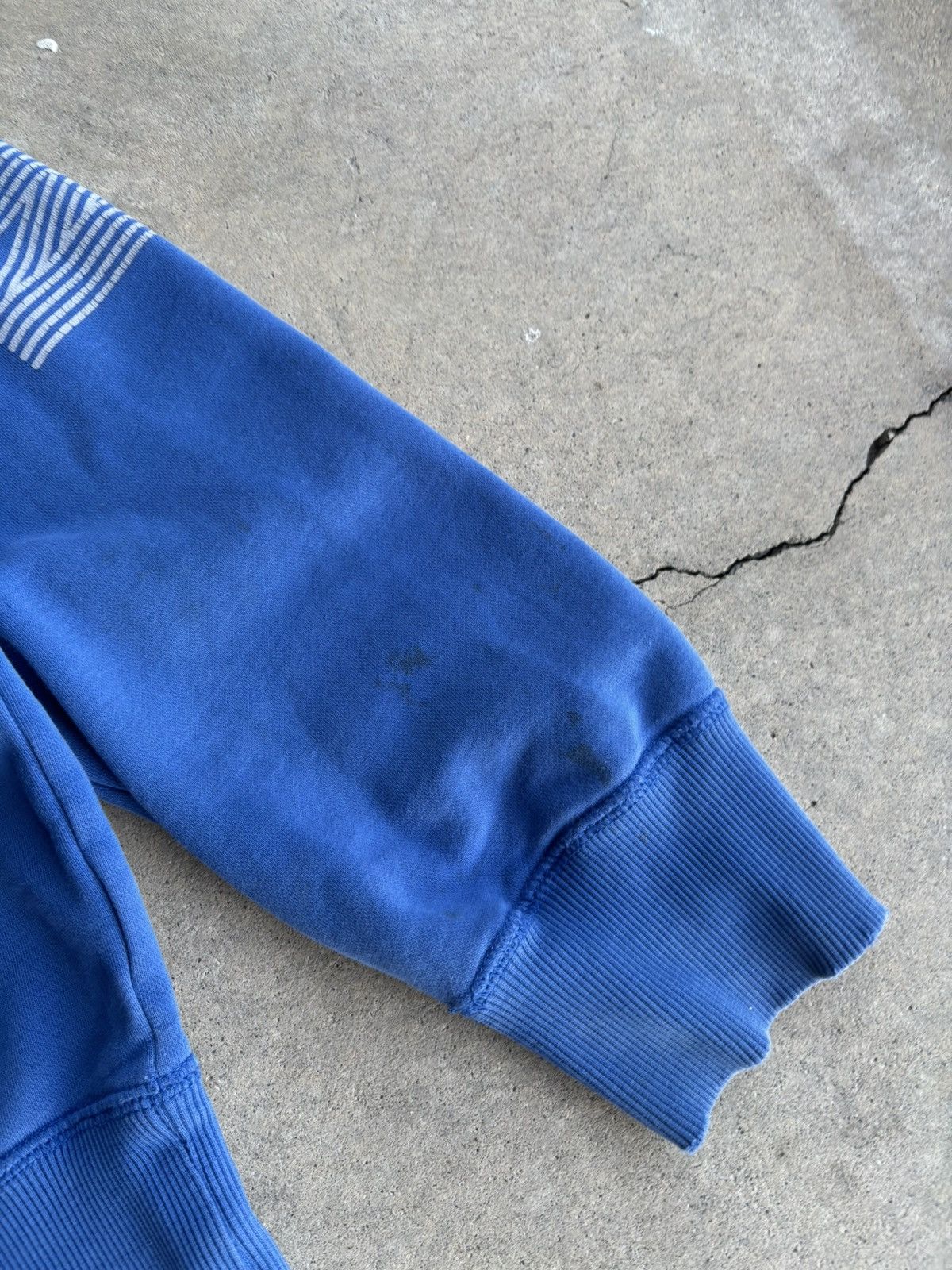 Nike Vintage Early 2000s Nike Cortiez Style Boxy Blue Zip Hoodie Size US XL / EU 56 / 4 - 5 Thumbnail