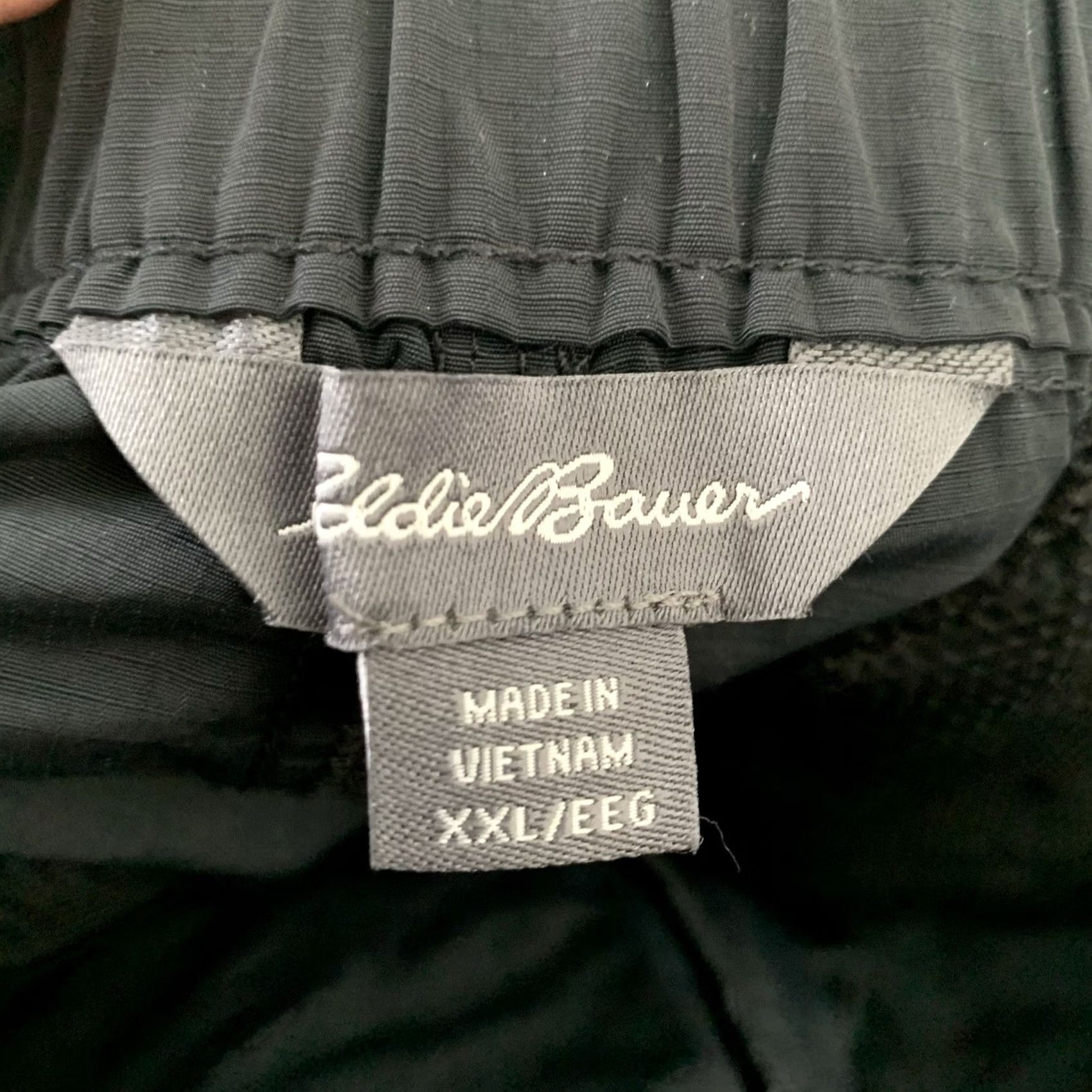 Eddie Bauer Eddie Bauer Ripstop Tech Short Mens Belted Wicking UPF 50+ Nylon XXL Black NEW Size US 39 - 2 Thumbnail
