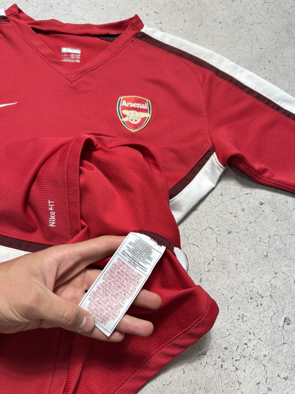 Nike Nike FC Arsenal 2008/2009 Vintage Soccer Jersey Size US S / EU 44-46 / 1 - 10 Thumbnail