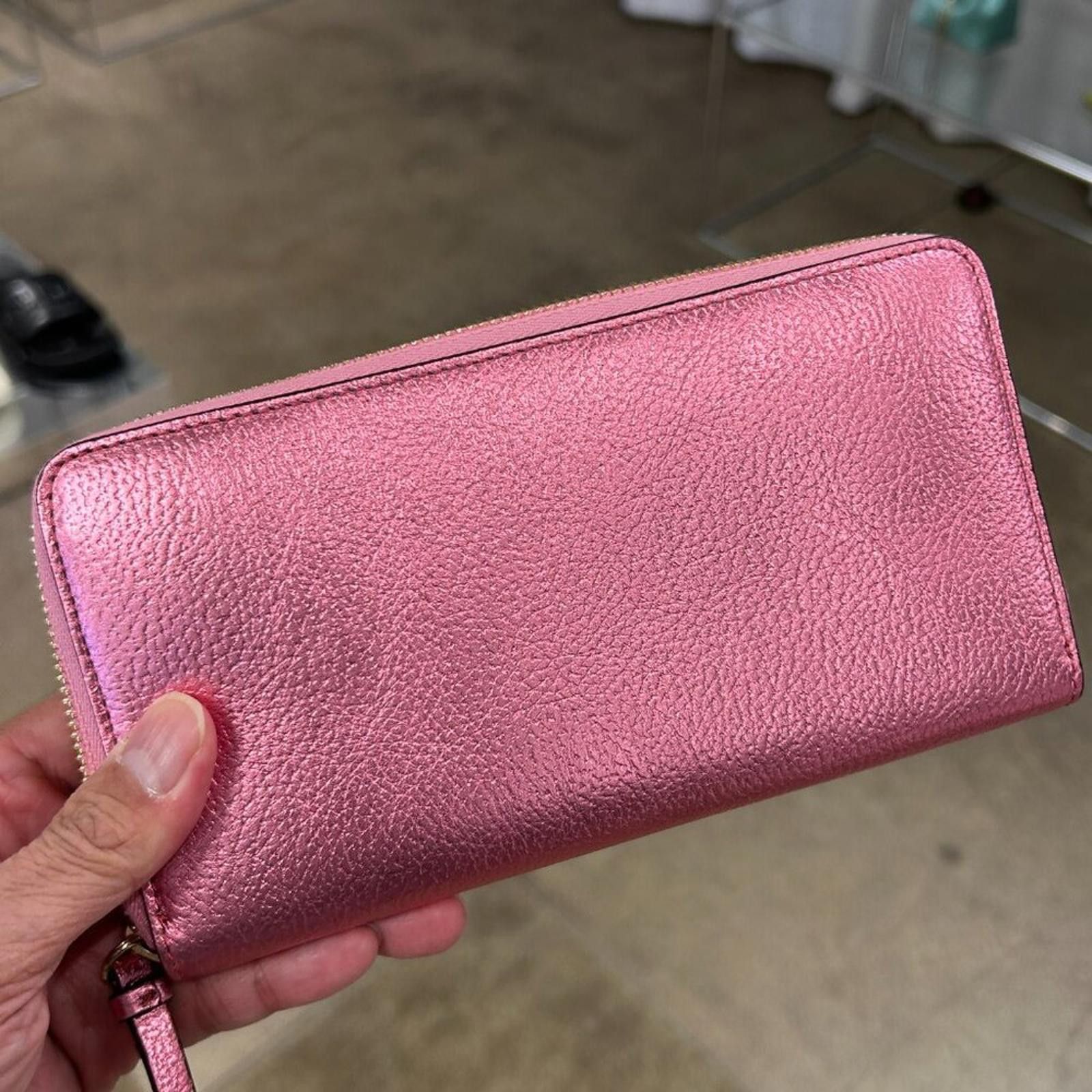 Jimmy Choo NWT Jimmy Choo Bettina Leather Continental Wallet Size ONE SIZE - 5 Thumbnail