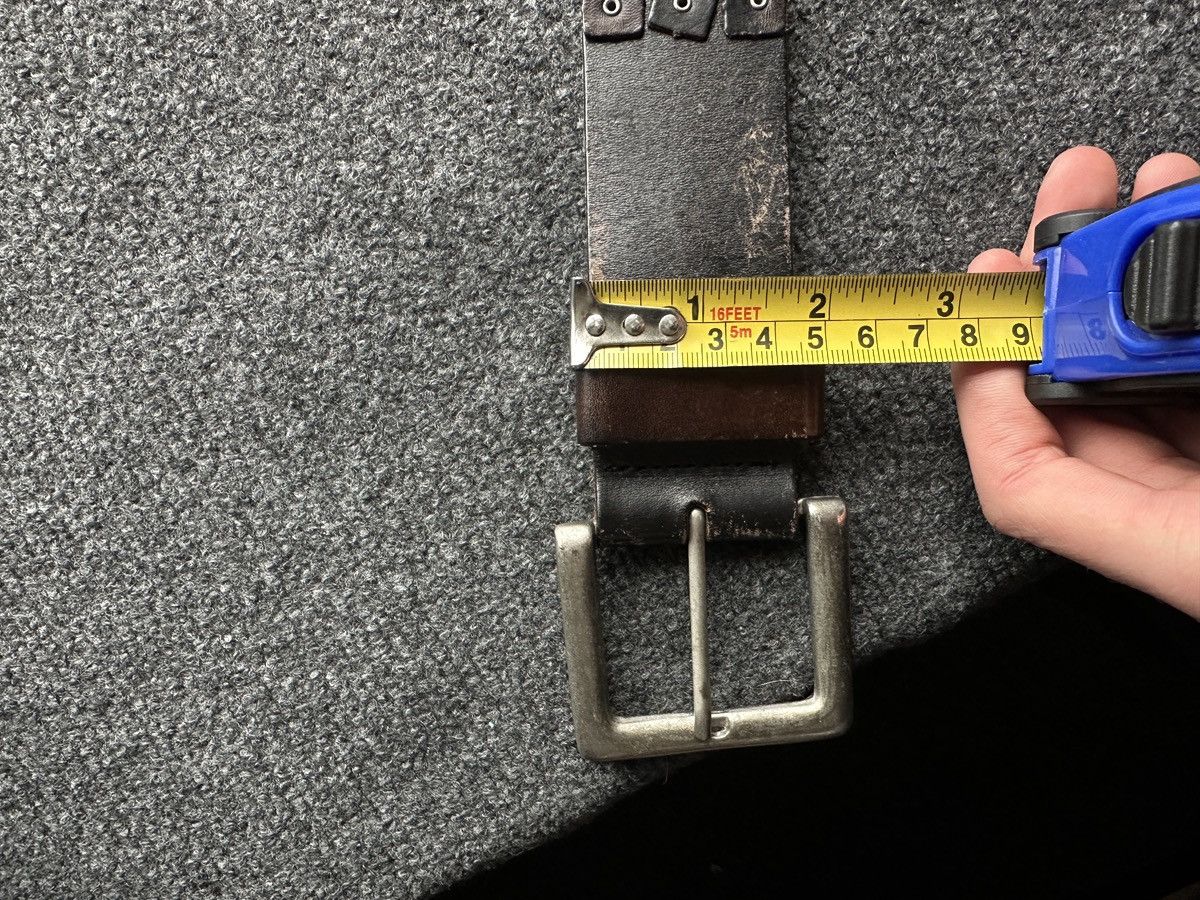 Other 🚨 LEATHER VNTG TRIUMPH MOTORCYCLE BELT RARE MOTO Size ONE SIZE - 11 Thumbnail