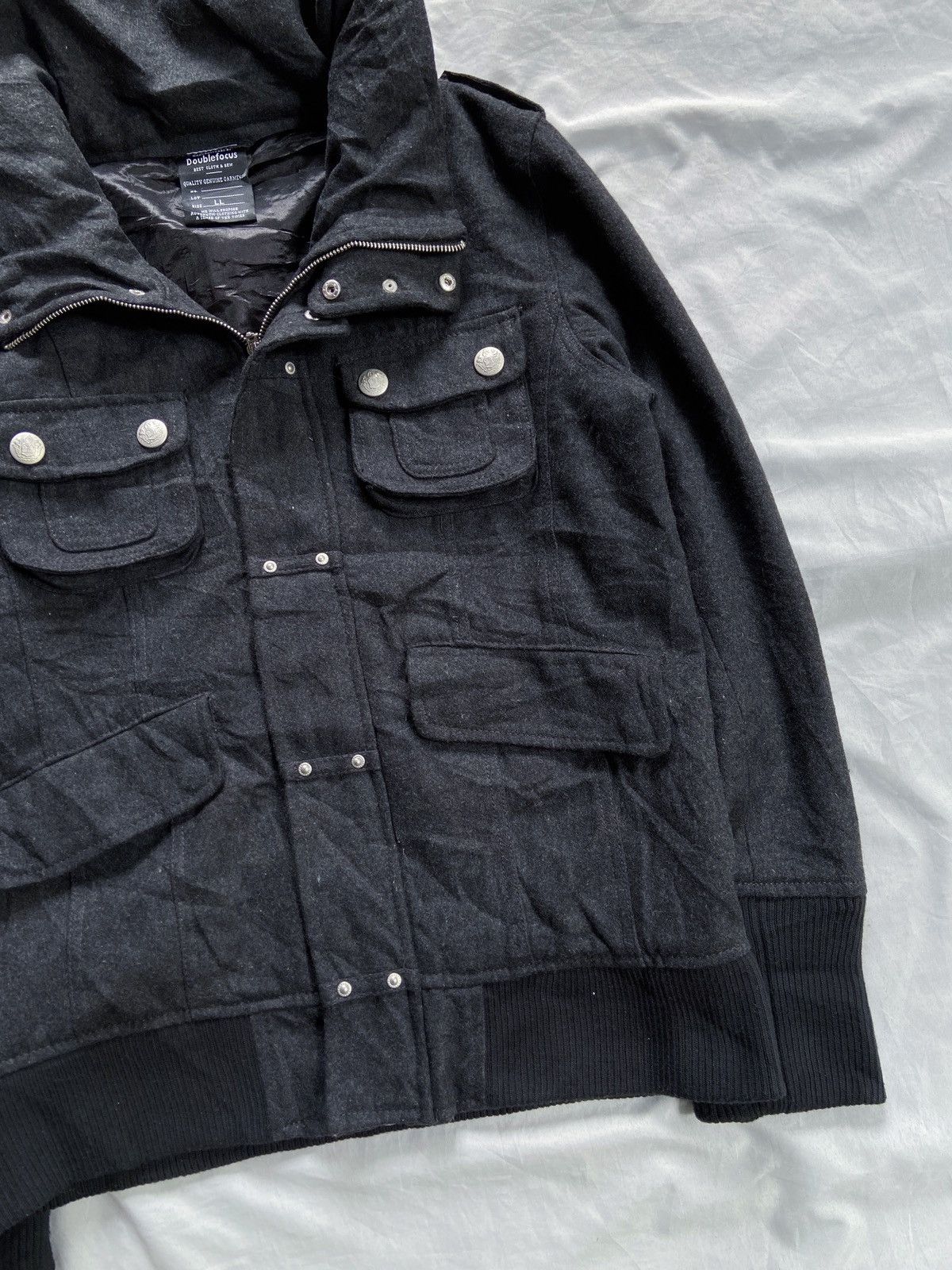 Isamu Katayama Backlash DOUBLE FOCUS MULTI POCKET BONO ZIP HOODIE Size US L / EU 52-54 / 3 - 7 Thumbnail