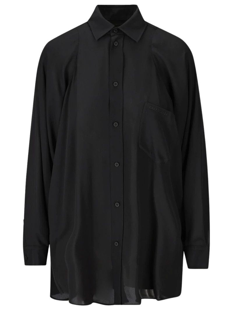 o1bcso1str0525 Sleeveless Knotted Shirt in Black