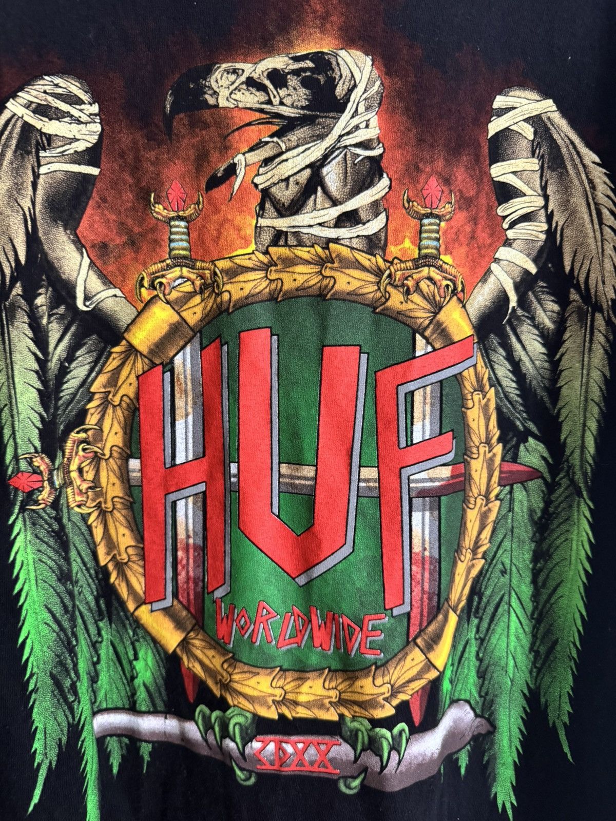 Huf HUF "LEGALIZATION TOUR" TEE Size US L / EU 52-54 / 3 - 3 Thumbnail