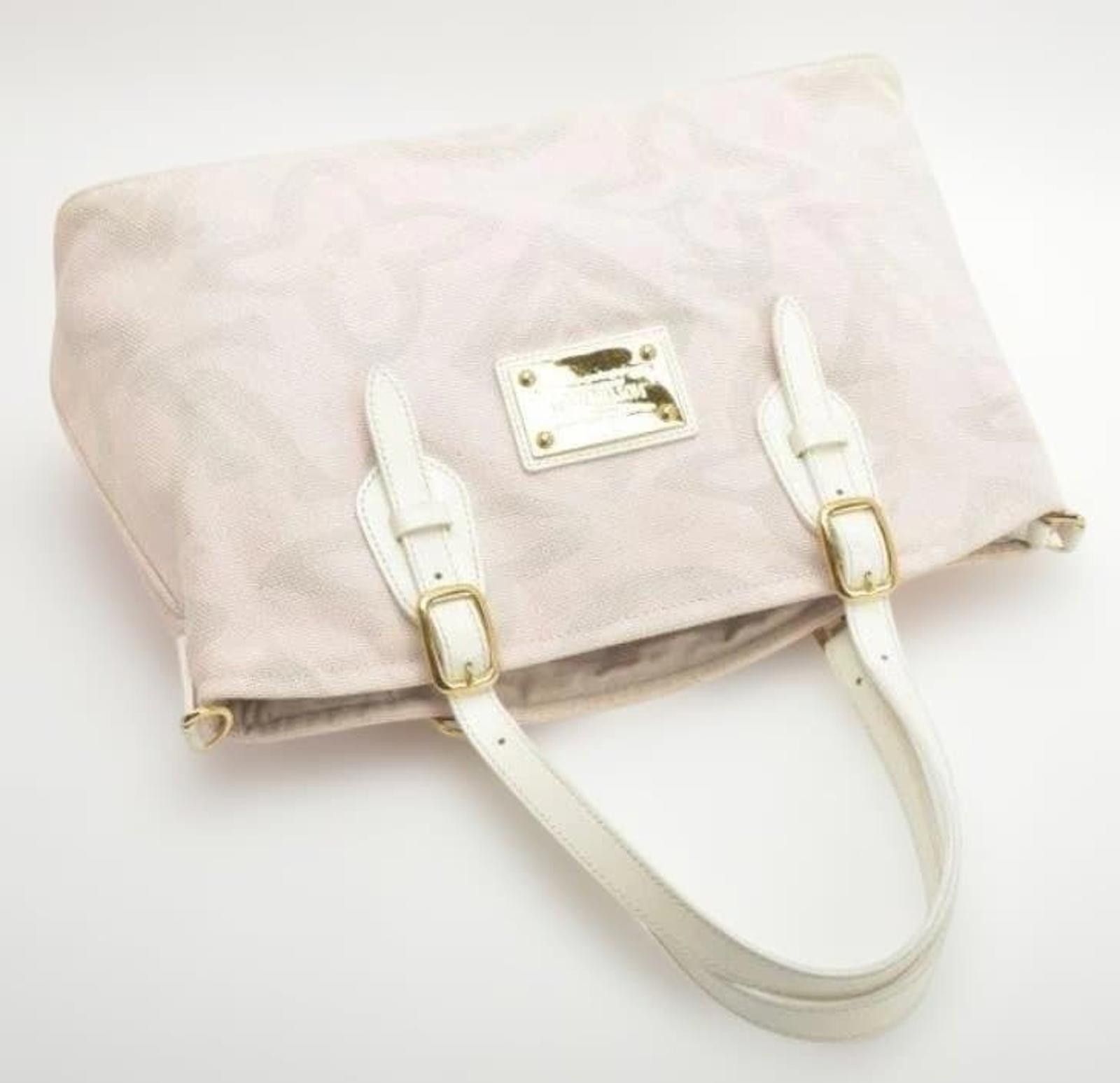 Louis Vuitton Louis Vuitton - Beige Monogram Canvas Handbag Size ONE SIZE - 6 Thumbnail