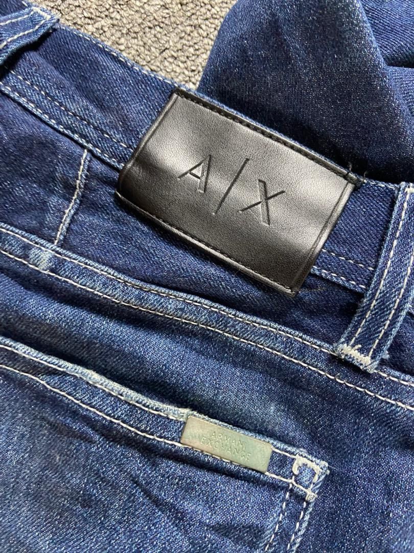 Armani Exchange Armani Exchange Slim Fit Coupe Ajustee Jeans (197) Size US 27 - 5 Thumbnail