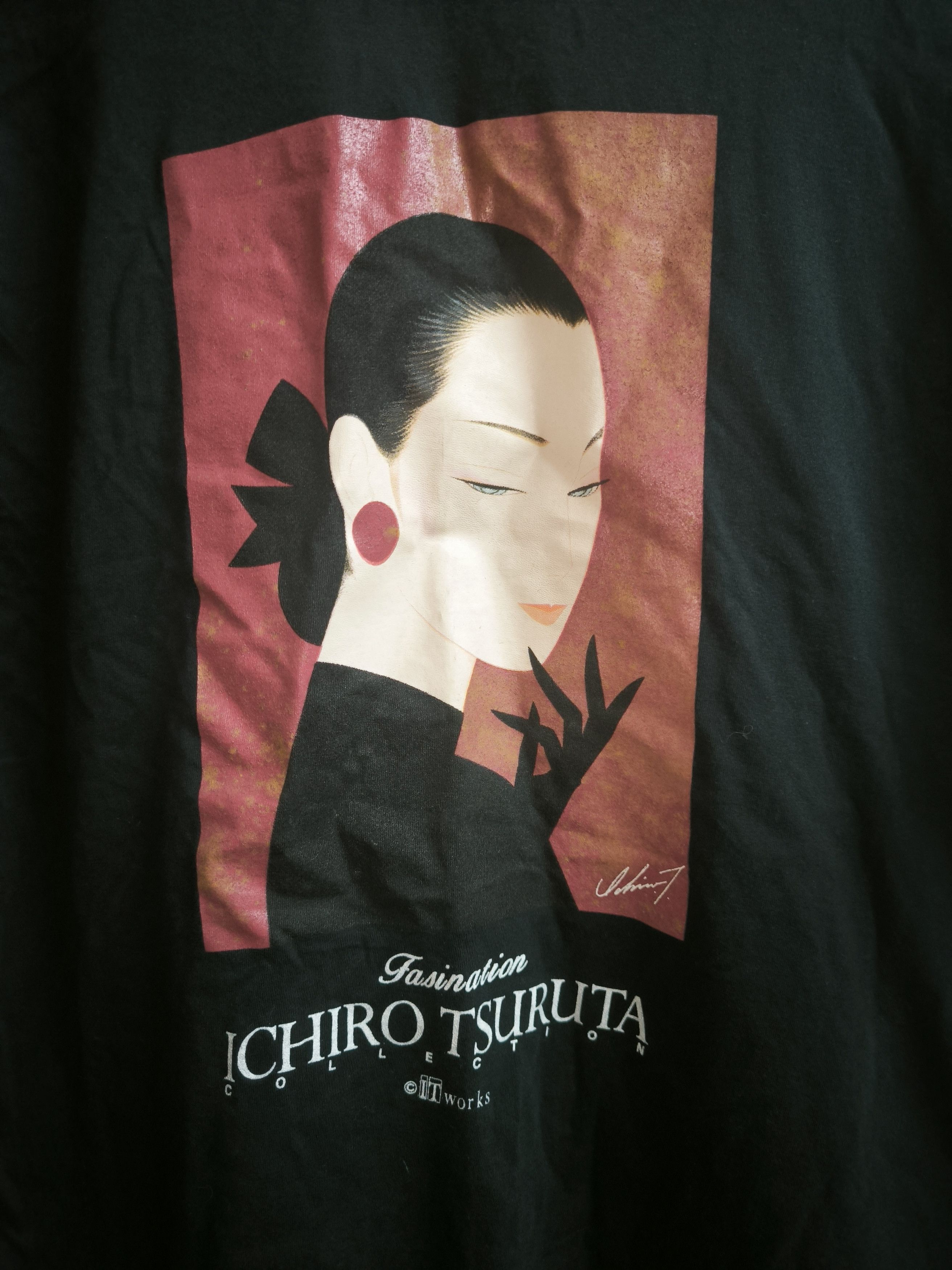Japanese Brand × Vintage Ichiro Tsuruta Bijinga Tee Size US M / EU 48-50 / 2 - 11 Thumbnail