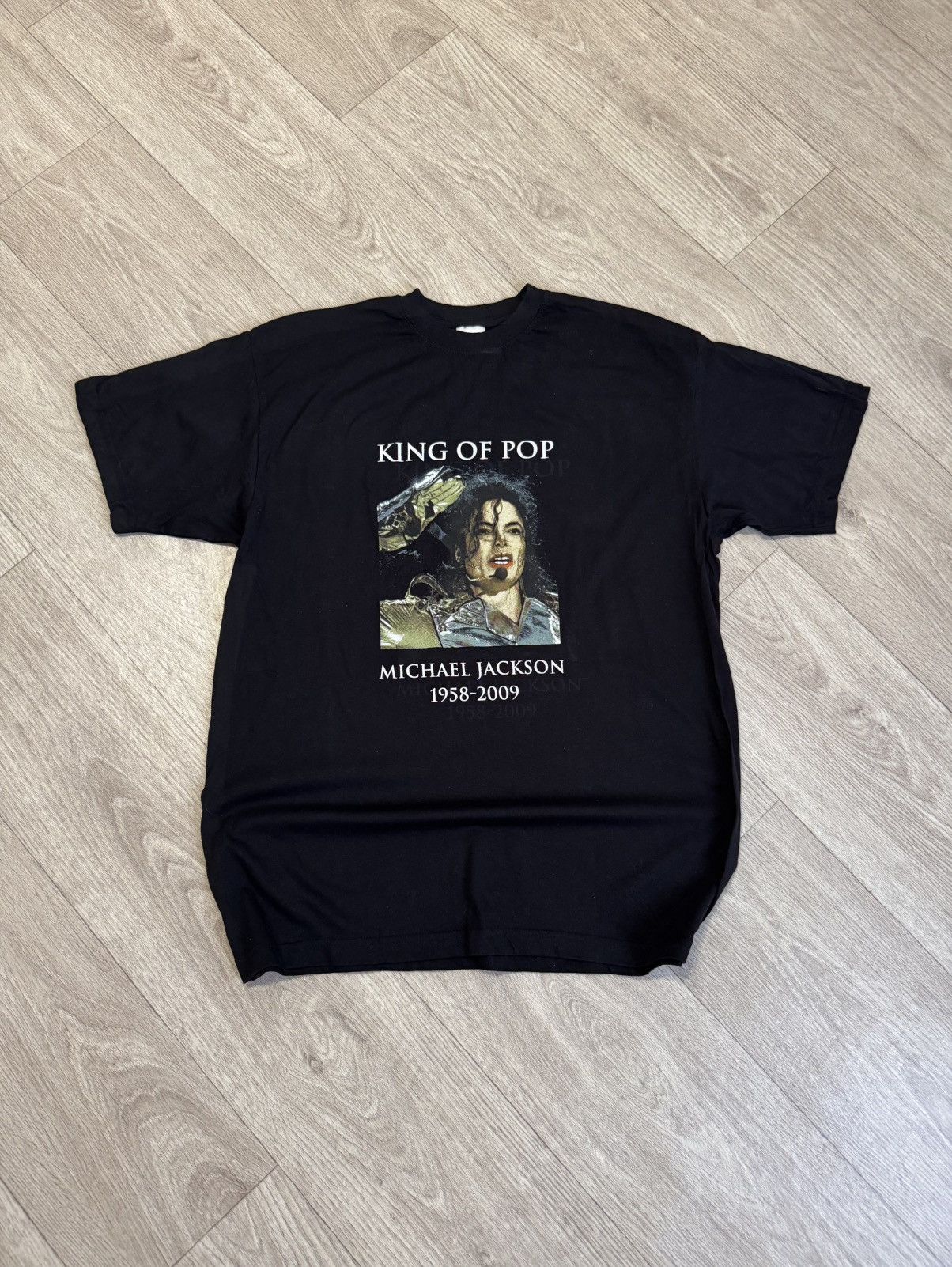 Band Tees 🔷Vintage Michael Jackson King of Pop T-shirt🔷 Size US L / EU 52-54 / 3 - 1 Thumbnail