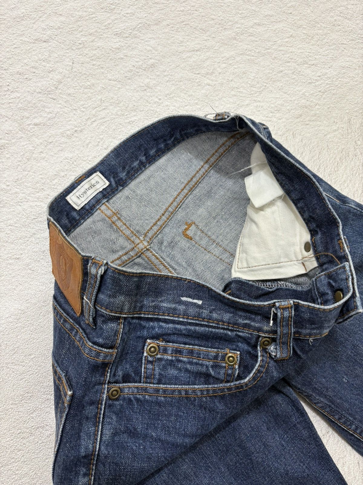 Hysteric Glamour × If Six Was Nine × Le Grande Bleu (L.G.B.) 2000s Hysteric glamour japan indigo denim y2k style Size US 27 - 5 Thumbnail