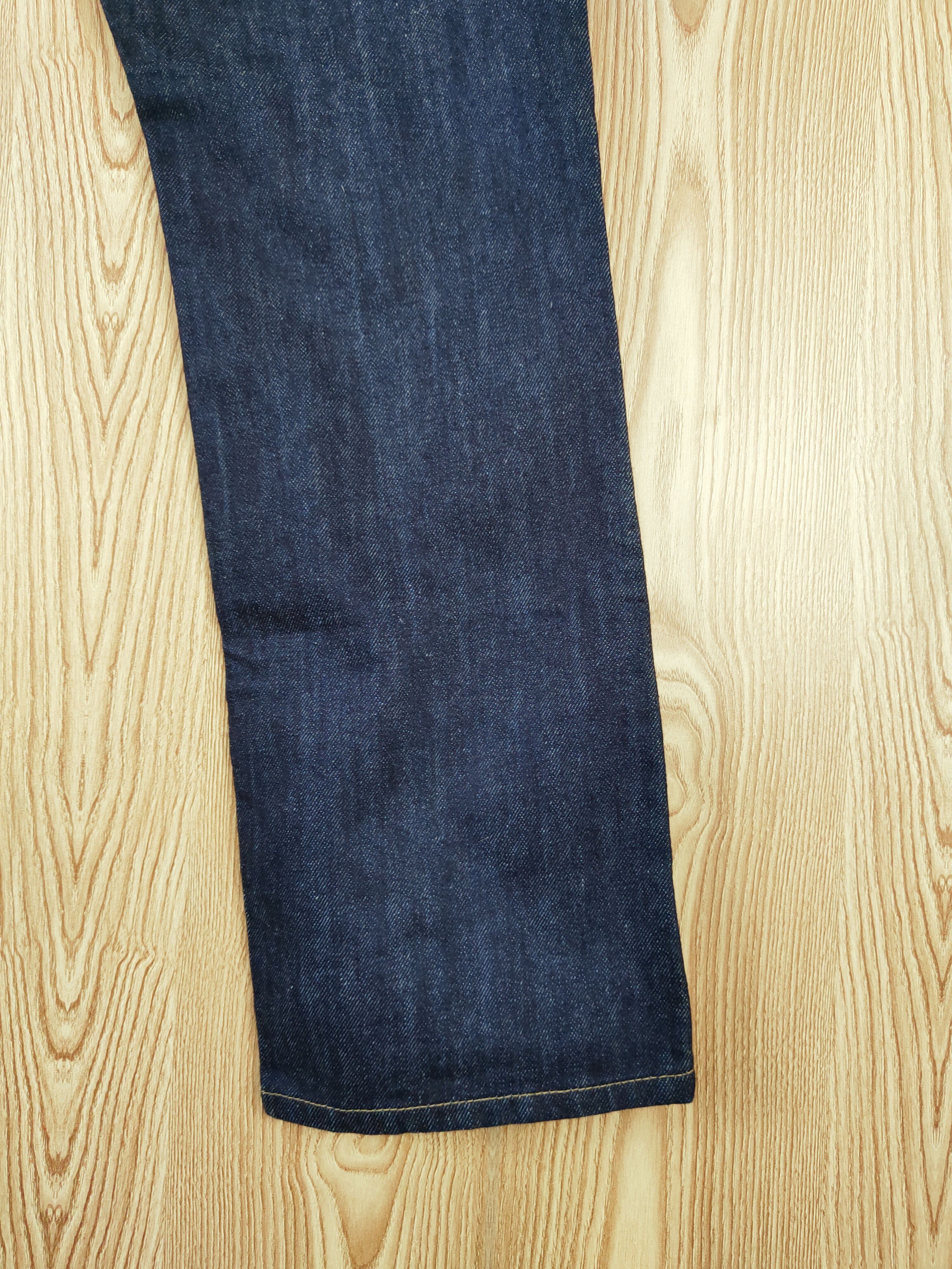 Japanese Brand × Vintage 1962 Lois 50th Anniversary Dark Blue Distressed Ripped Jeans Size US 35 - 14 Thumbnail