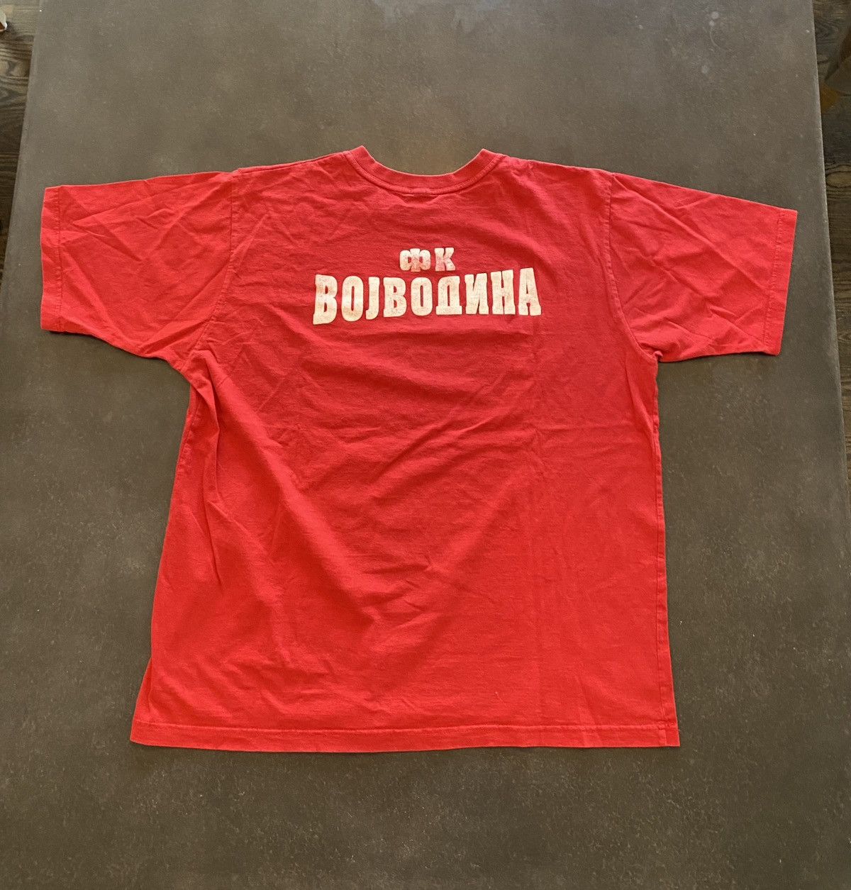 Vintage Vintage bojboanha flag graphic red tshirt Size US L / EU 52-54 / 3 - 4 Thumbnail