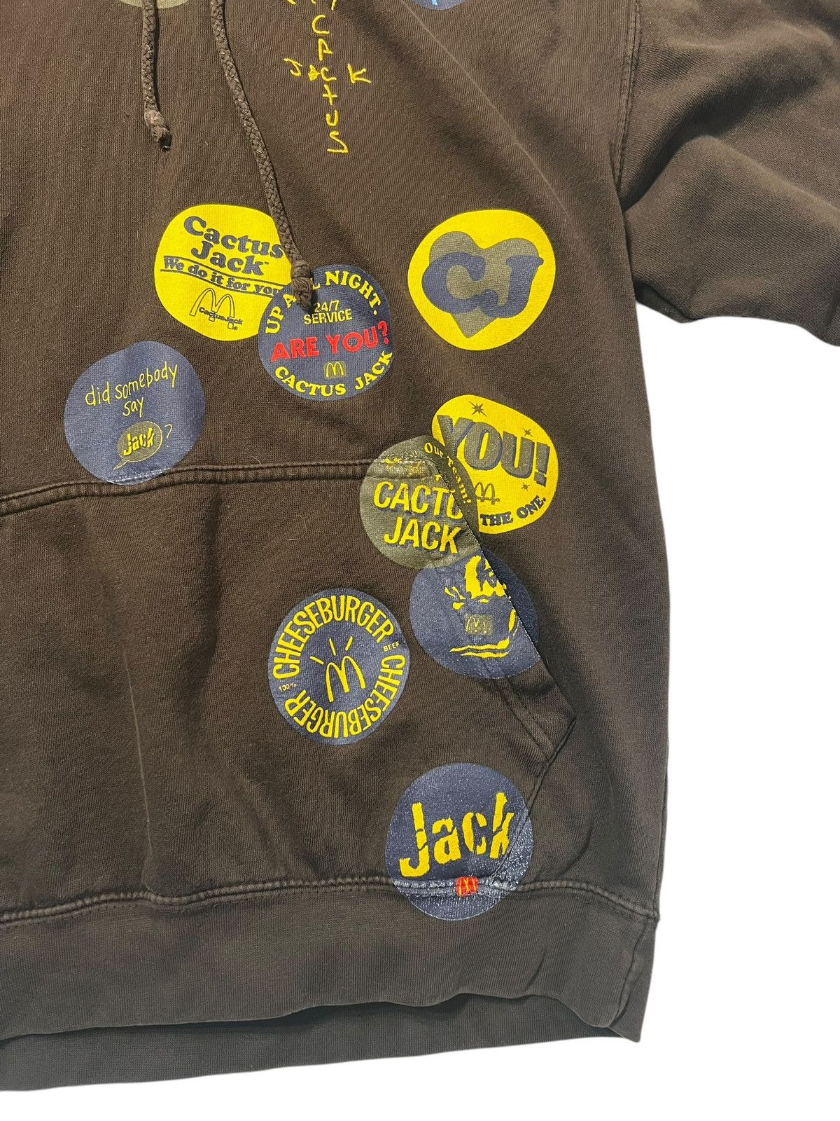 Travis Scott Travis Scott x Mcdonalds Sticker Bomb Hoodie Size US M / EU 48-50 / 2 - 9 Thumbnail