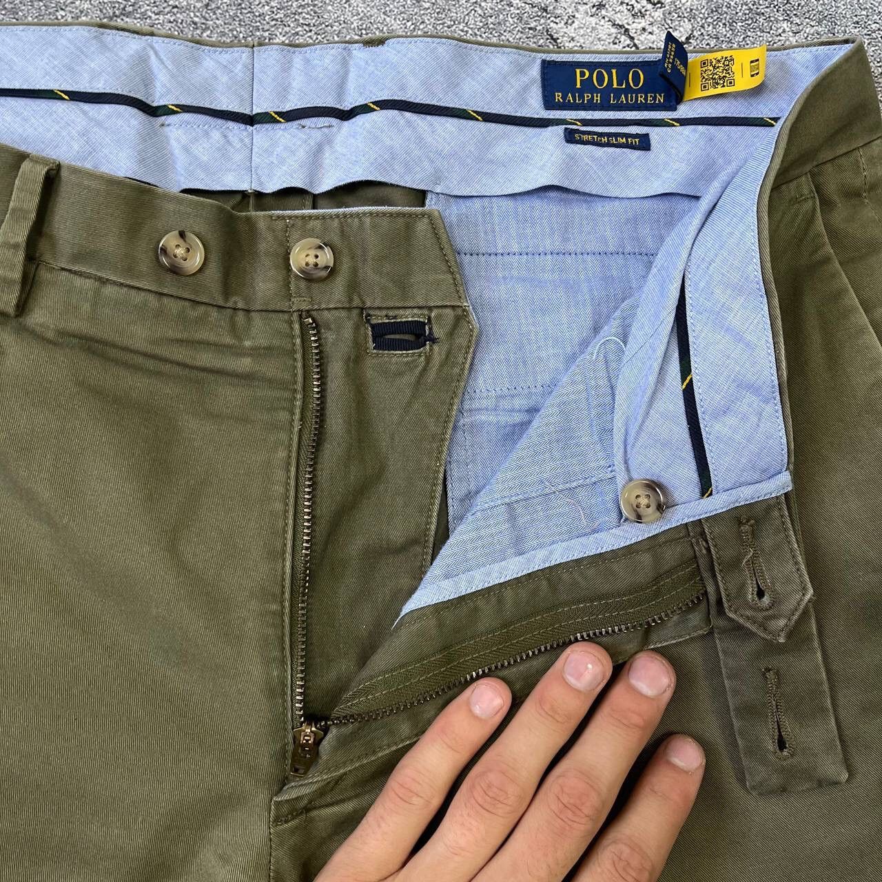 Polo Ralph Lauren Vintage Polo Ralph Lauren Chino Stretch Slim Fit Pants Size US 34 / EU 50 - 11 Thumbnail