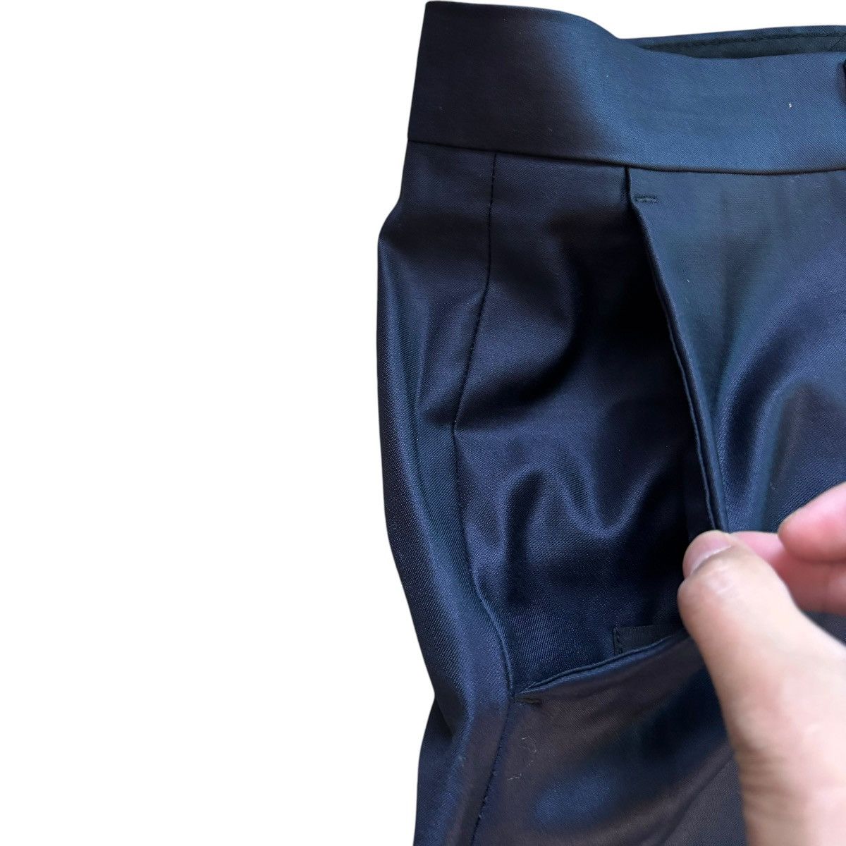 Renoma Renoma Paris Homme men’s dress pants 36” waist blue slacks Size US 36 / EU 52 - 6 Thumbnail