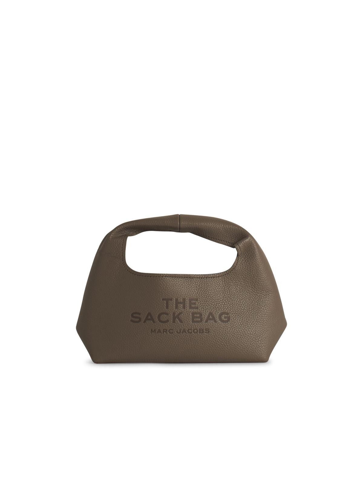 Marc Jacobs (The) 'sack Mini' Grey Leather Bag, Women's