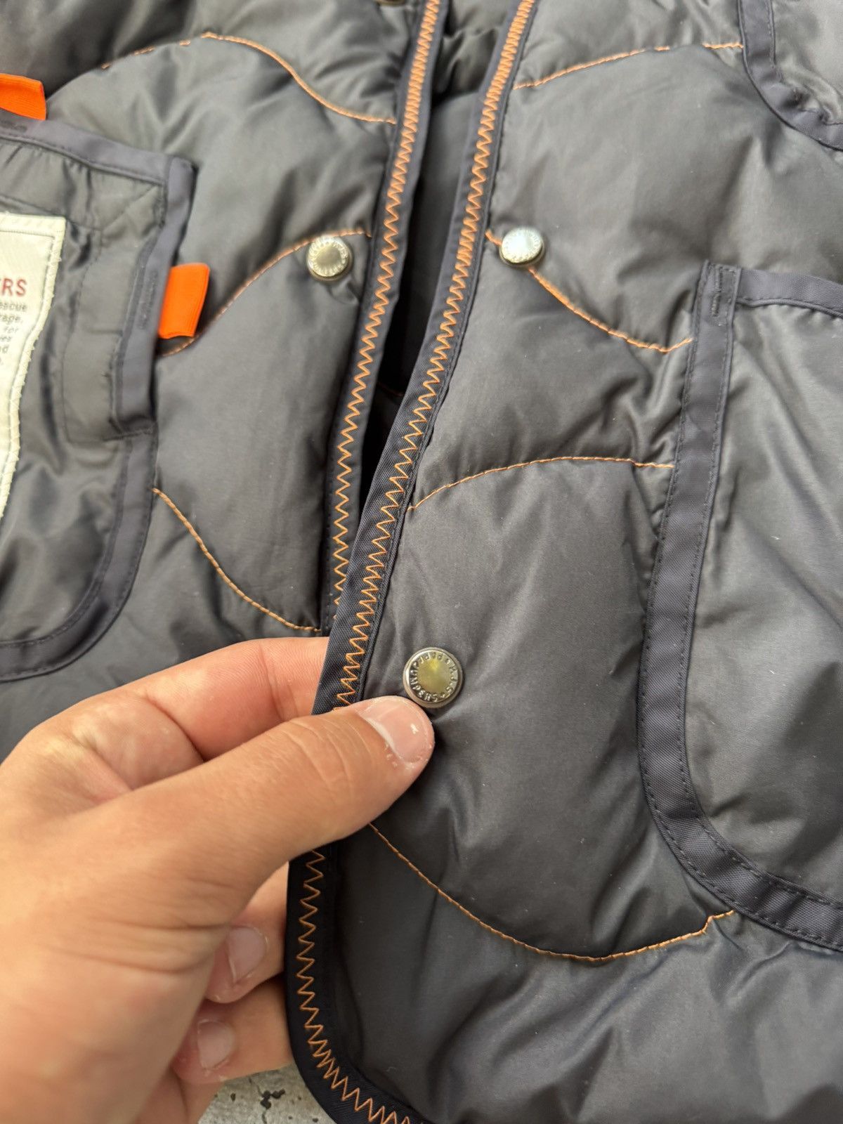 Parajumpers Vintage 🇯🇵 Fur Lining Down Japan Parajumers Y2K Jacket Size M / US 6-8 / IT 42-44 - 5 Thumbnail
