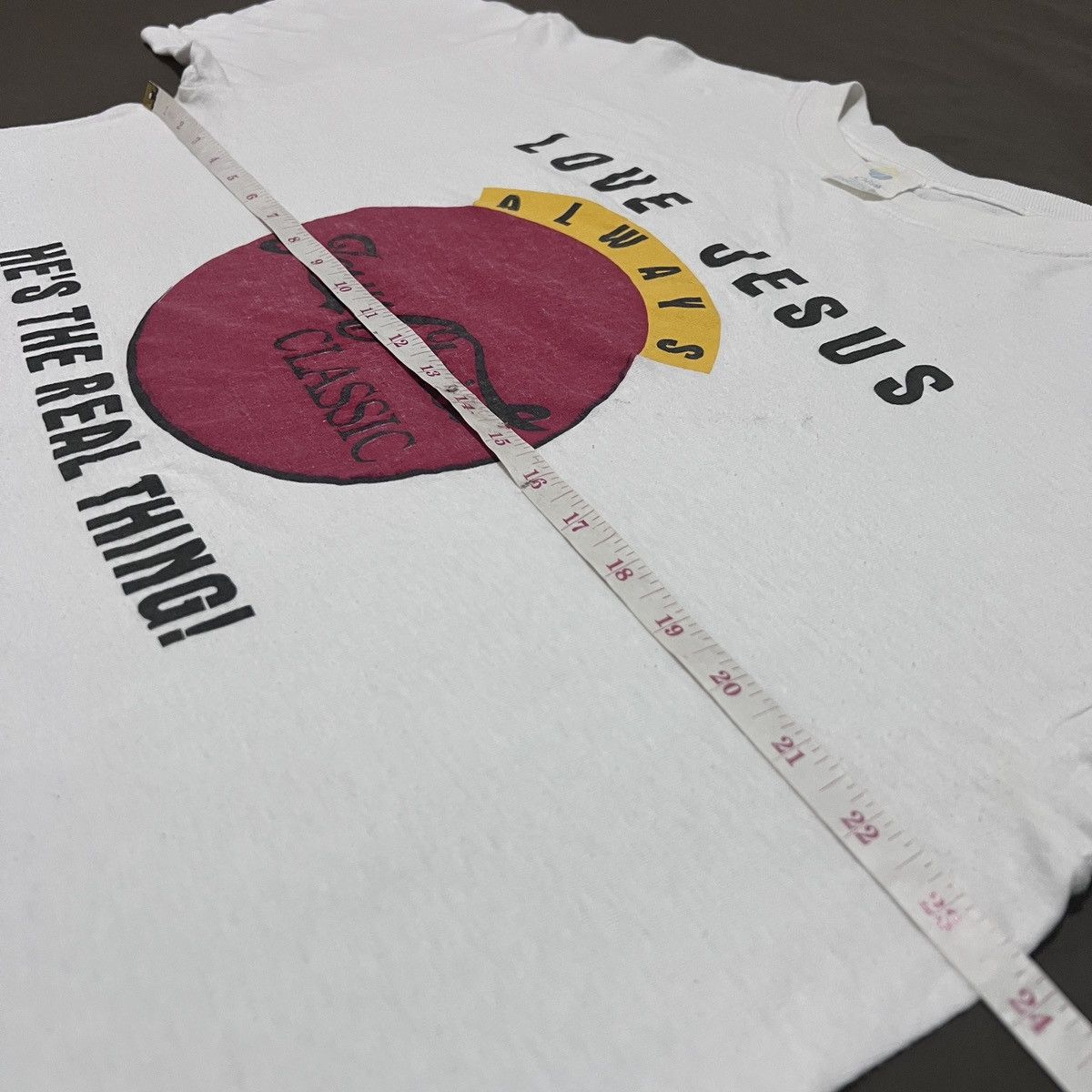 Vintage Vintage 90s LOVE JESUS ALWAYS Parody Tee XL God Bible Holy Size US XL / EU 56 / 4 - 7 Thumbnail
