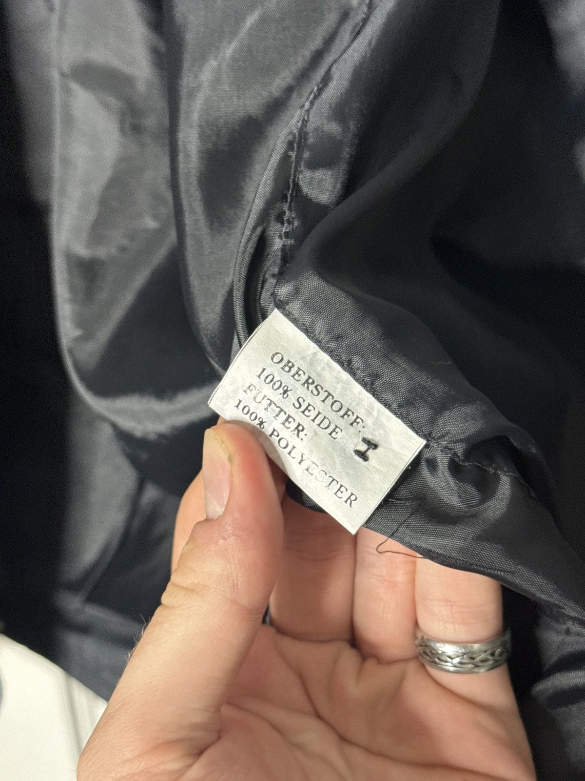 Vintage VINTAGE 1990’s Black Henry Moffat bomber jacket Size US M / EU 48-50 / 2 - 4 Thumbnail
