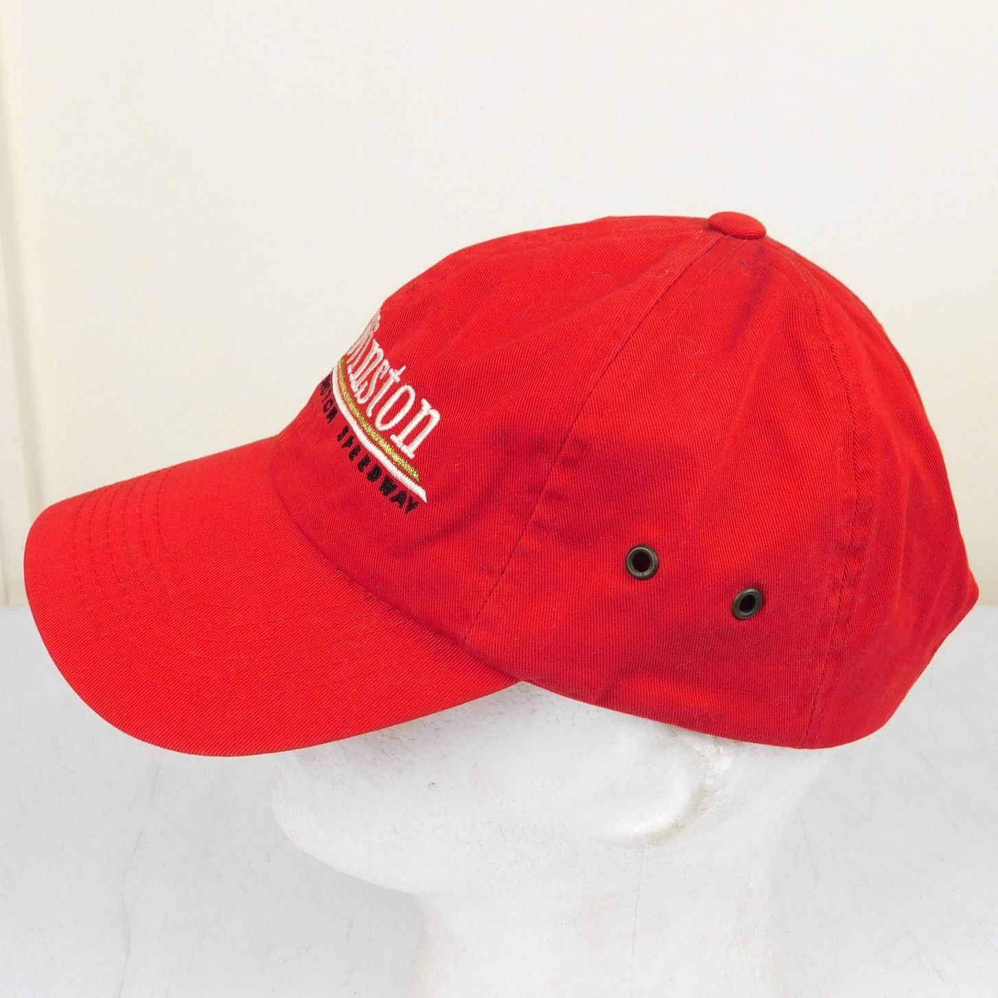 NASCAR NASCAR The Winston Lowe's Motor Speedway Hat Red Adjustable Size ONE SIZE - 5 Thumbnail