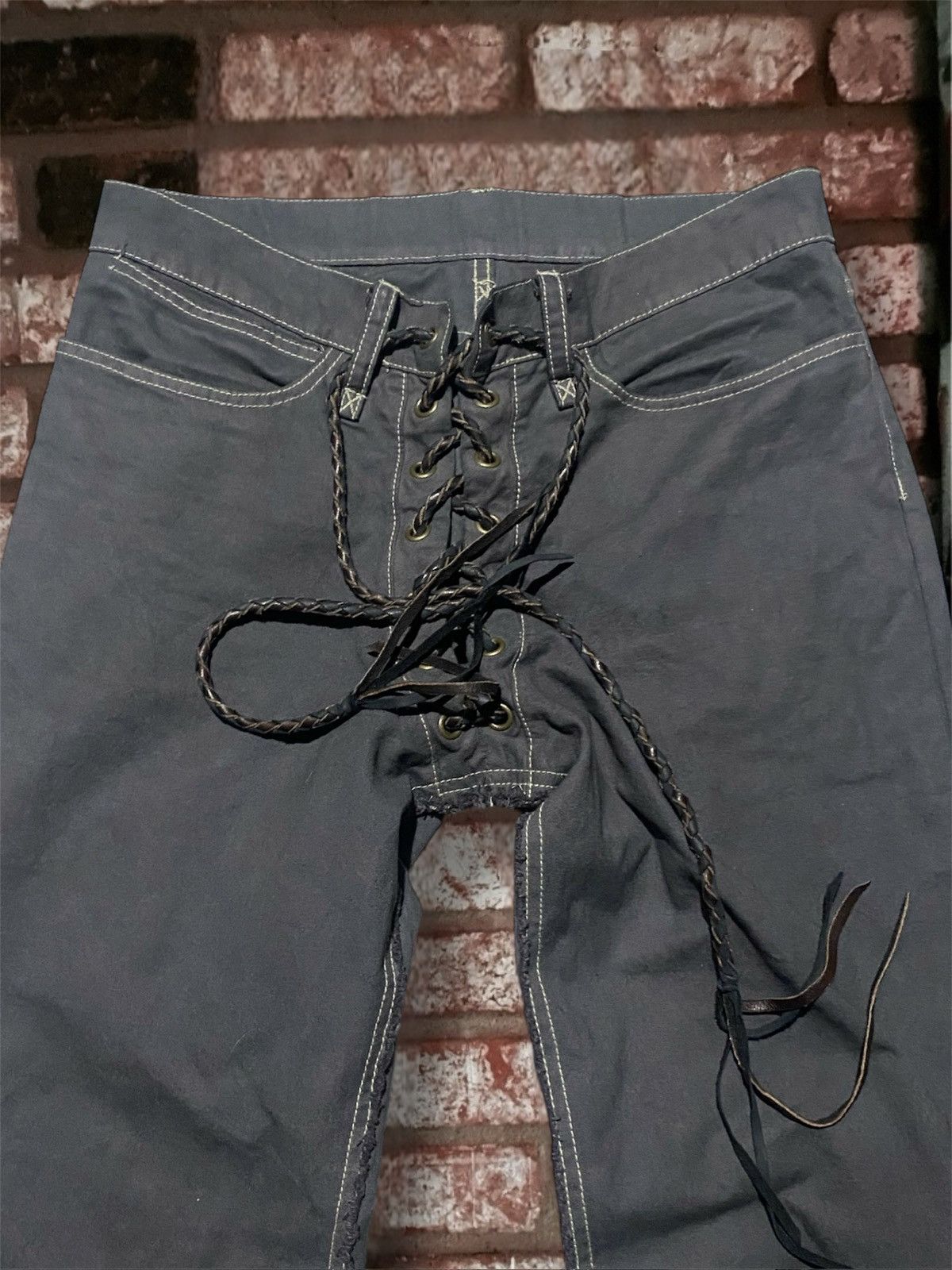 If Six Was Nine Ifsixwasnine 00s “'NO.LU/ BCM PRF'” Lace-up