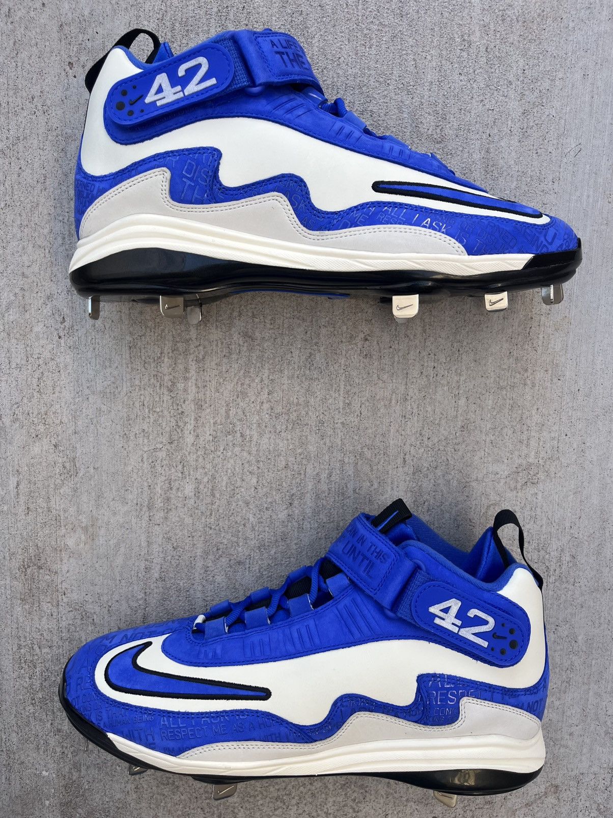 Nike Nike Air Max Griffey 1 Baseball Cleats (DC9980-100) Men’s 11 Size US 11 / EU 44 - 4 Thumbnail