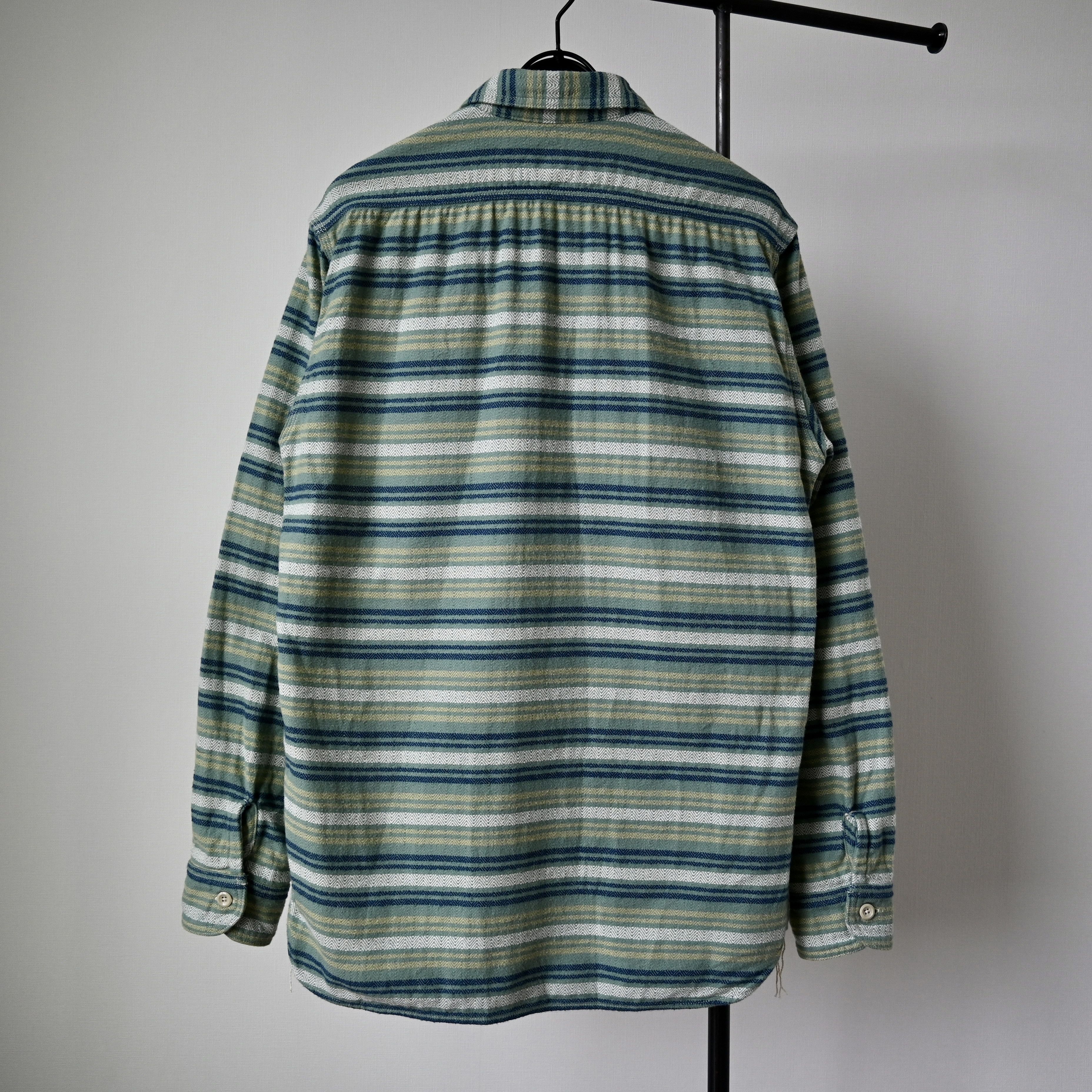 Momotaro Jeans MOMOTARO JEANS heavyweight flannel shirt, 44, made in Japan Size US L / EU 52-54 / 3 - 2 Thumbnail