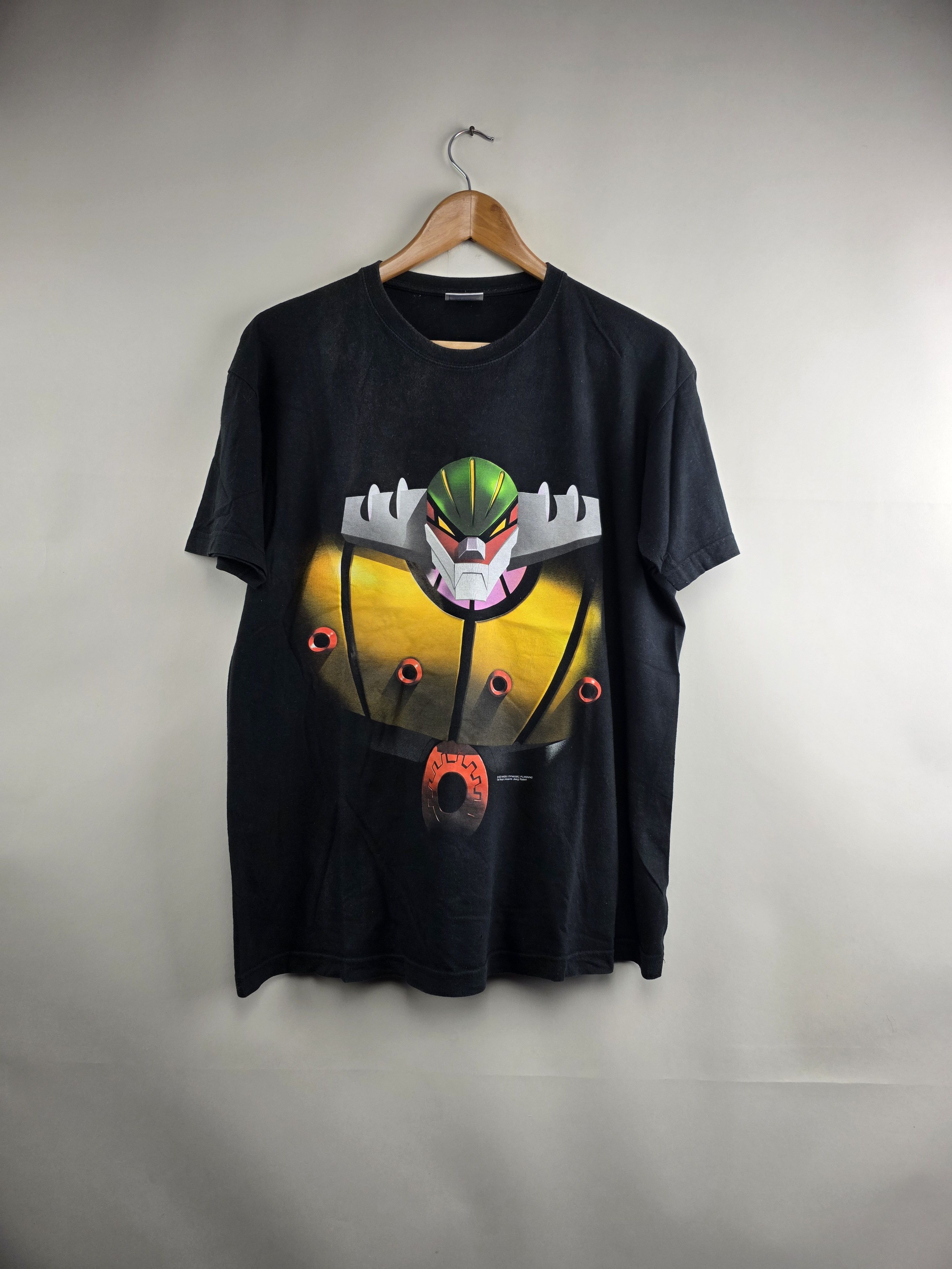 Anime × Vintage 2000 Mazinger Anime Tee L 22" 28" Size US L / EU 52-54 / 3 - 9 Thumbnail